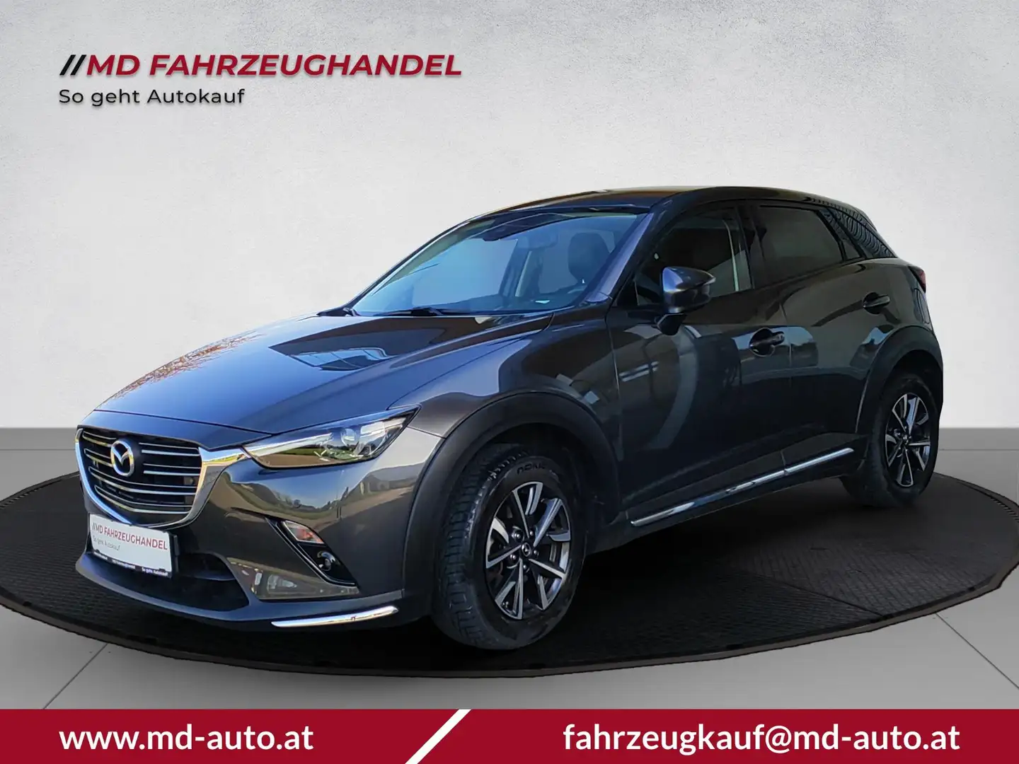 Mazda 3 Revolution 88 kW (120 PS), Automatik, Frontantrieb Grau - 1