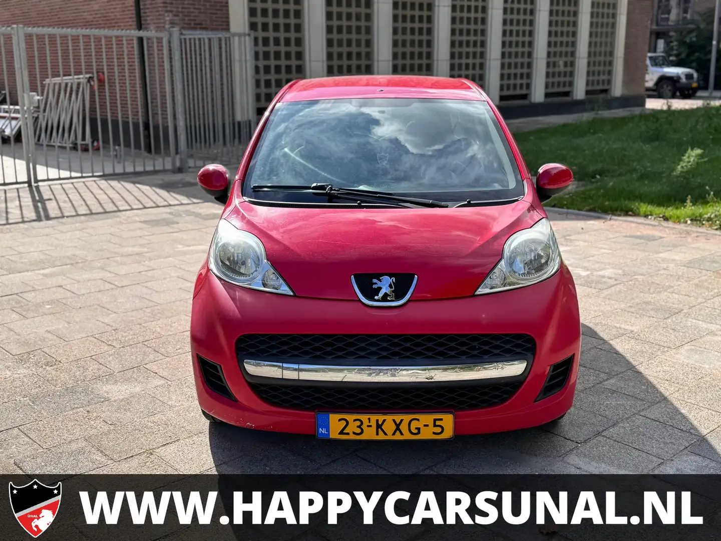 Peugeot 107 1.0-12V XS, 5 DRS, NAP, APK Rojo - 2