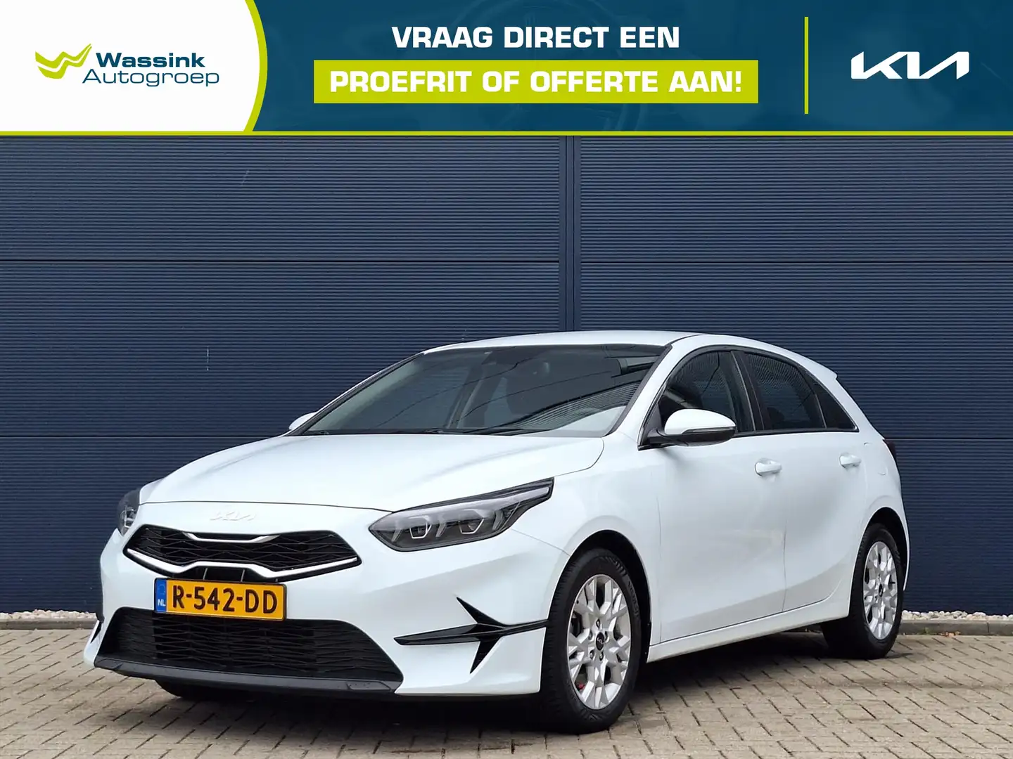 Kia Ceed / cee'd 1.0 T-GDi 120pk DynamicLine I 17"Lichtmetalen Velg Wit - 1