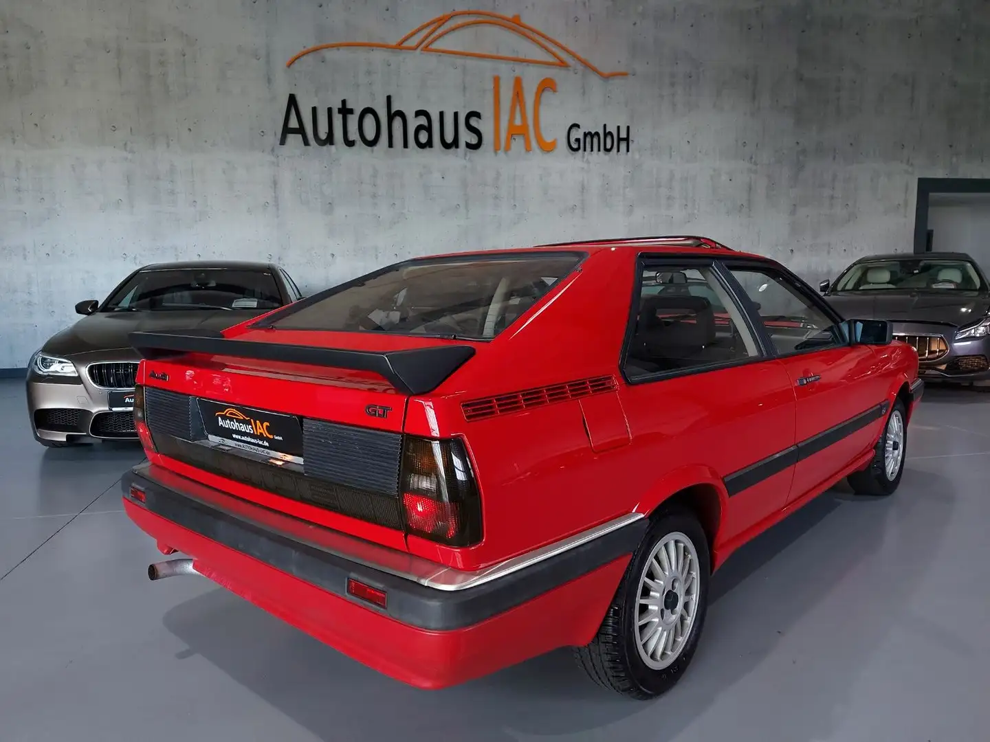 Audi 80 COUPE GT  1.8  88PS  1.HAND  TOP-ZUSTAND Rood - 2