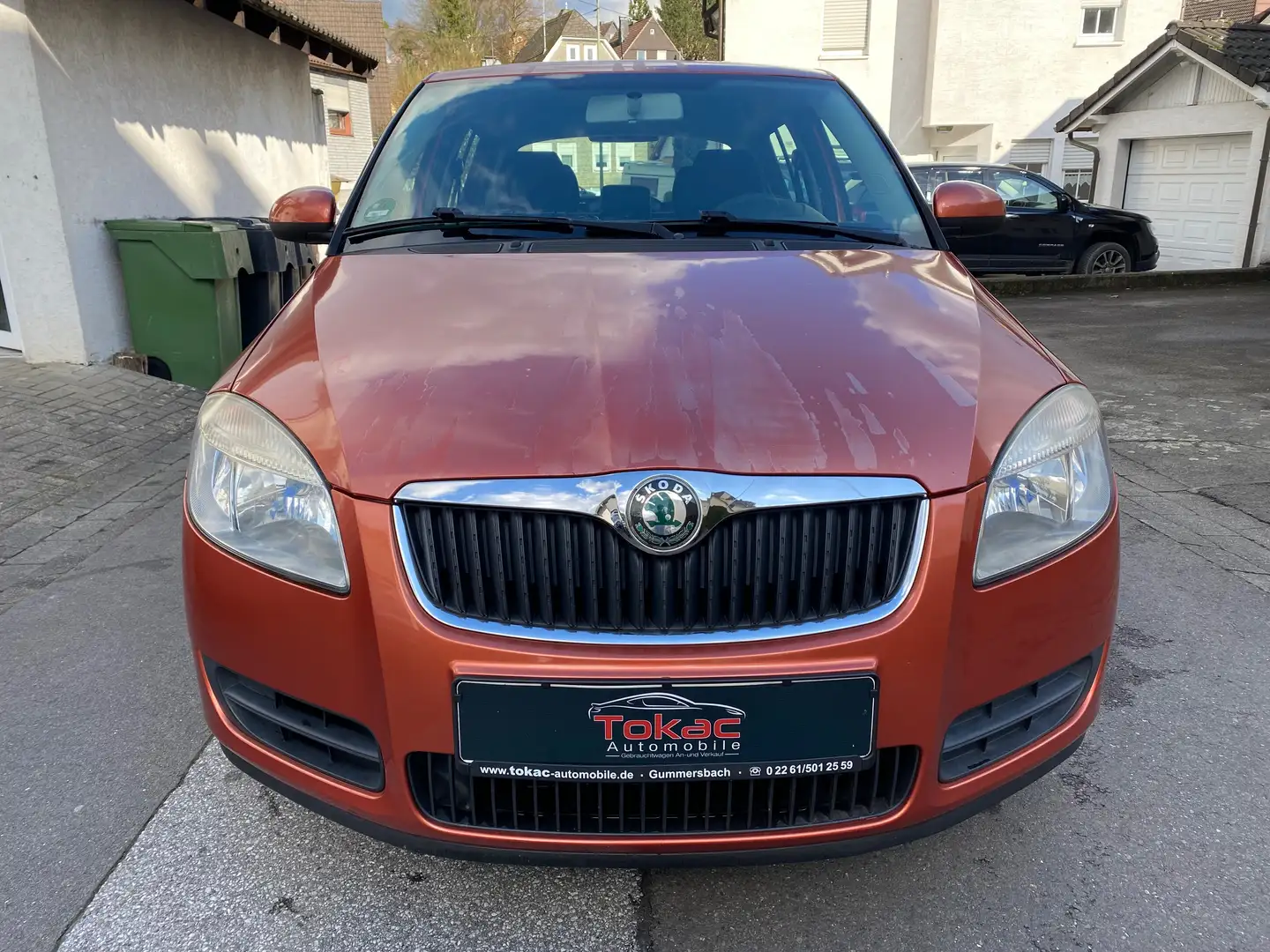 Skoda Fabia Fabia Ambiente*KLIMA*TEMPOMAT* Orange - 2