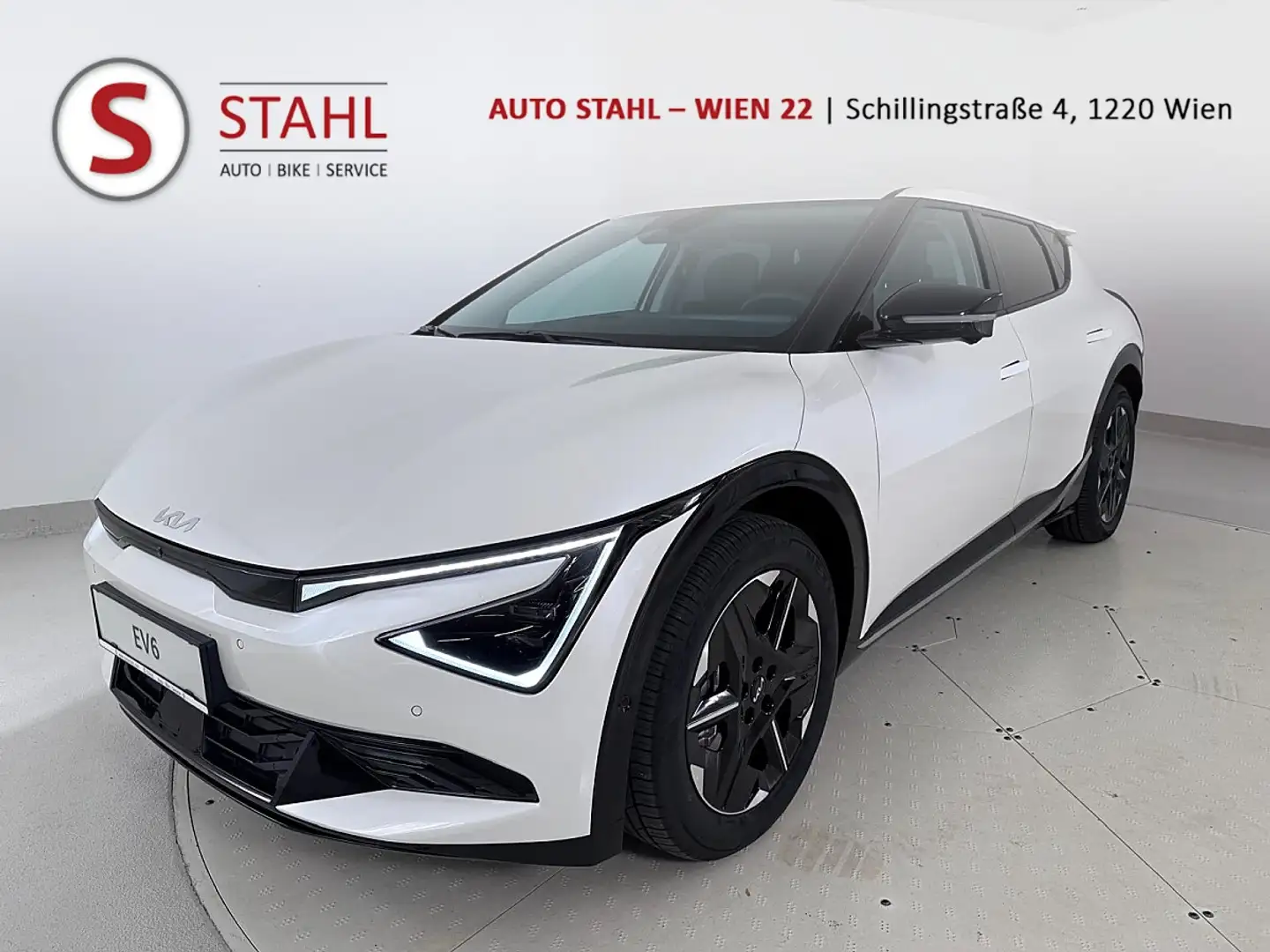 Kia EV6 /AIR/PLUS/84,0KWH/AT/AWD/326/MY26|Auto Stahl W22 Weiß - 1