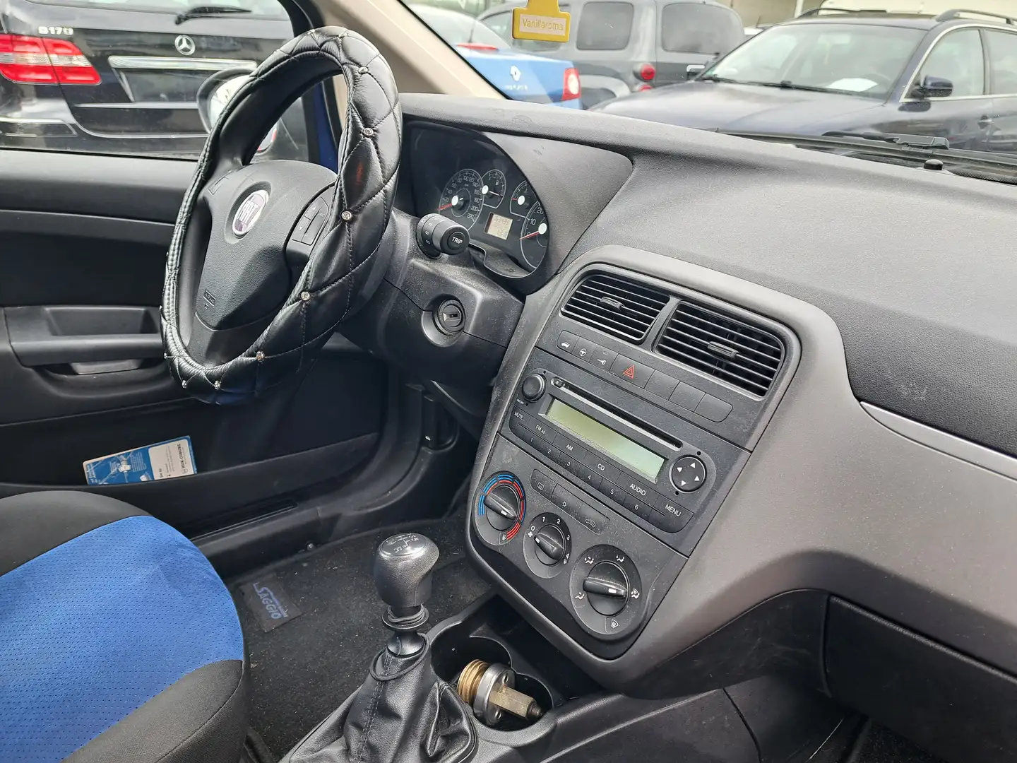 Fiat Grande Punto * LPG-Gasanlange - Klimaanlage * Blau - 2