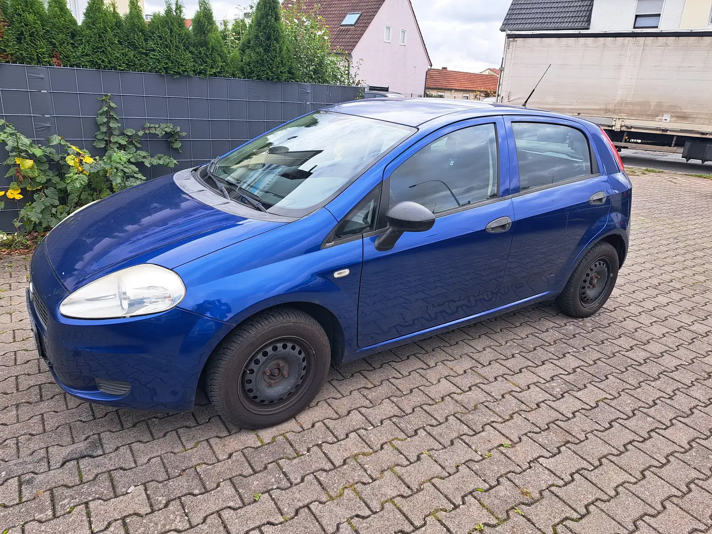Fiat Grande Punto * LPG-Gasanlange - Klimaanlage * Blau - 1