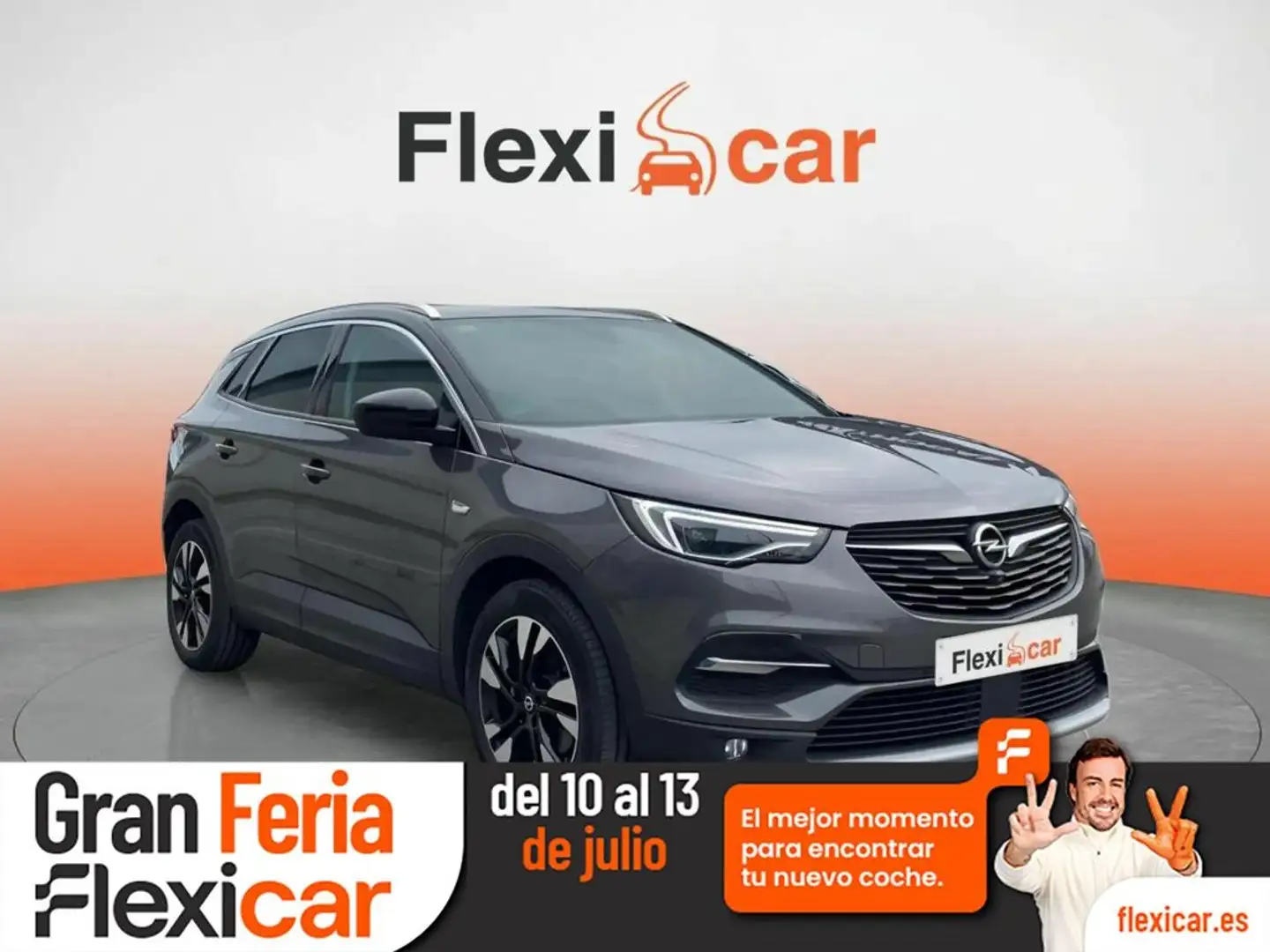 Opel Grandland X 1.2 Turbo Design Line Gris - 1