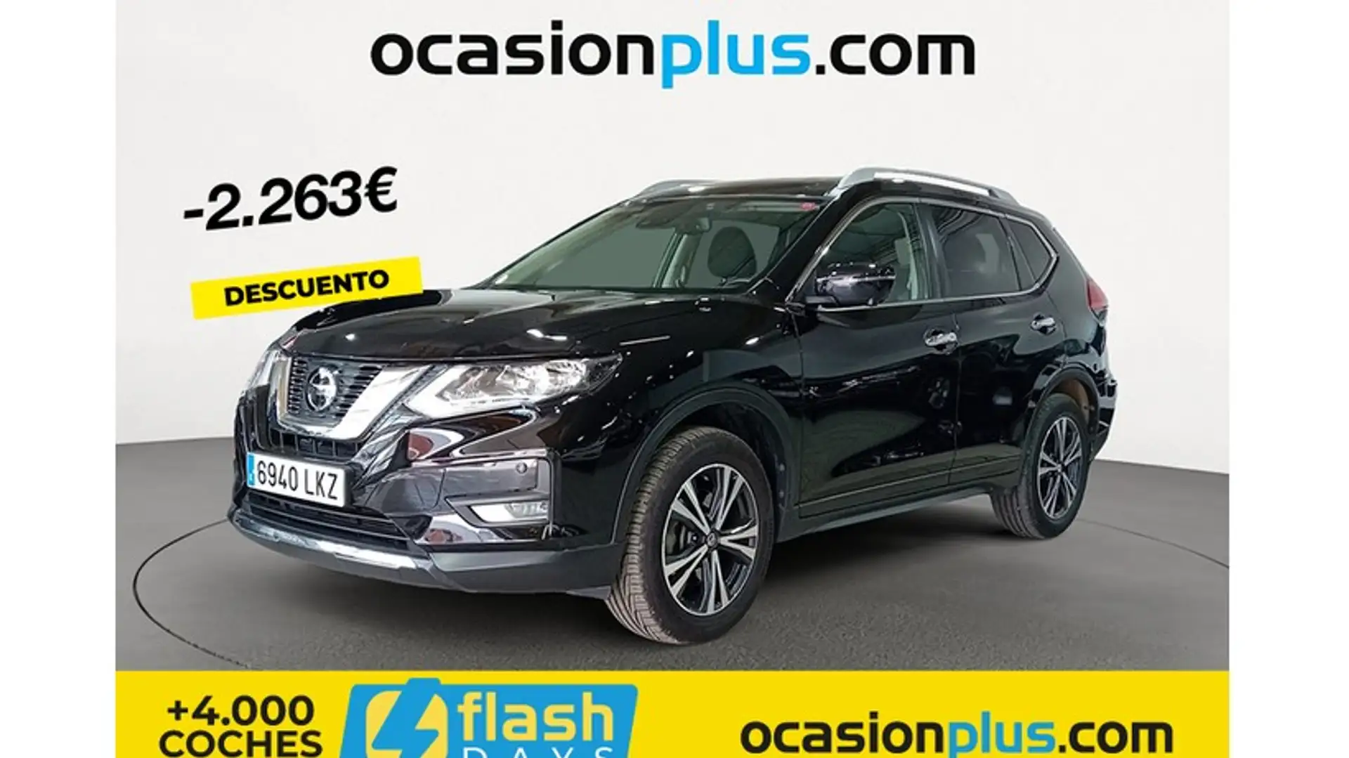 Nissan X-Trail 1.7 dCi N-Connecta 4x2 CVT Zwart - 1