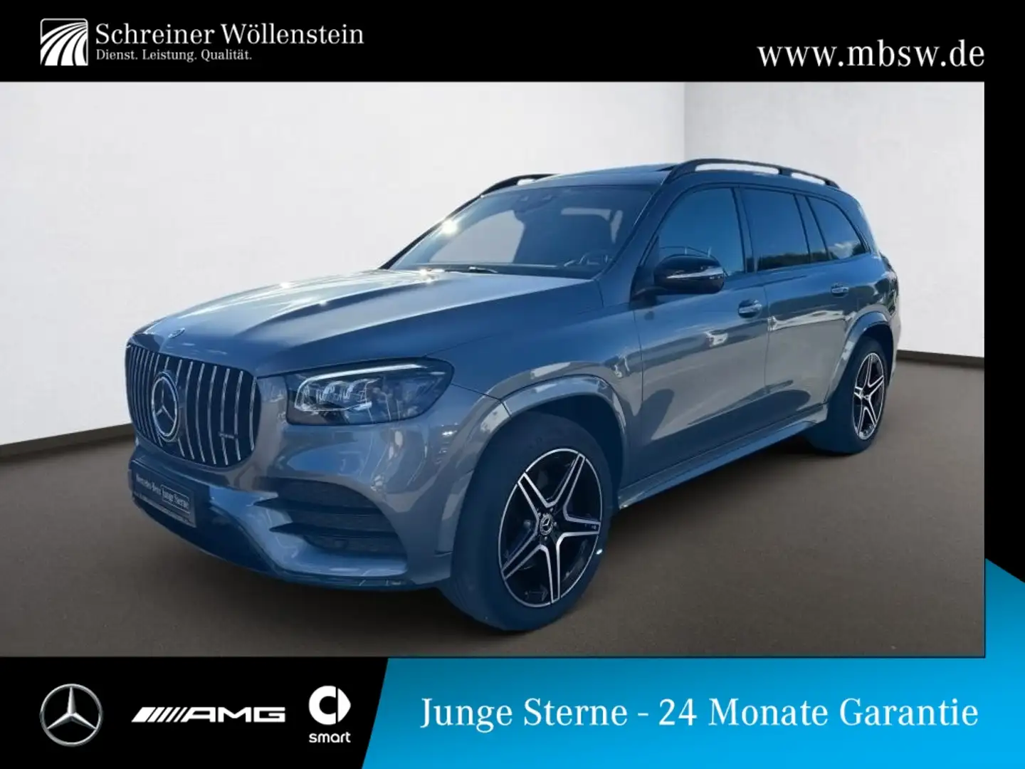 Mercedes-Benz GLS 350 d 4M AMG*Night*21*AIR*Sitzklima*AHK*MBUX Gris - 1