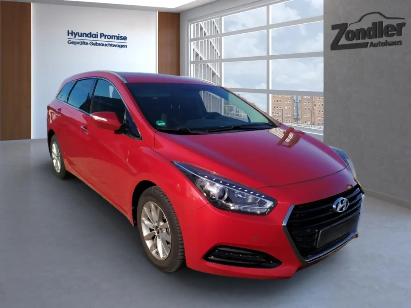 Hyundai i40 1.6 CRDi blue / Trend / e-Sitze SHZ LenkradHZG  Al Rouge - 2