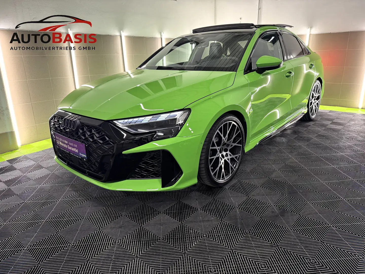 Audi RS3 2.5 TFSI quattro RS-Sportauspuff/Carbon/Pano/Sonos Grün - 1