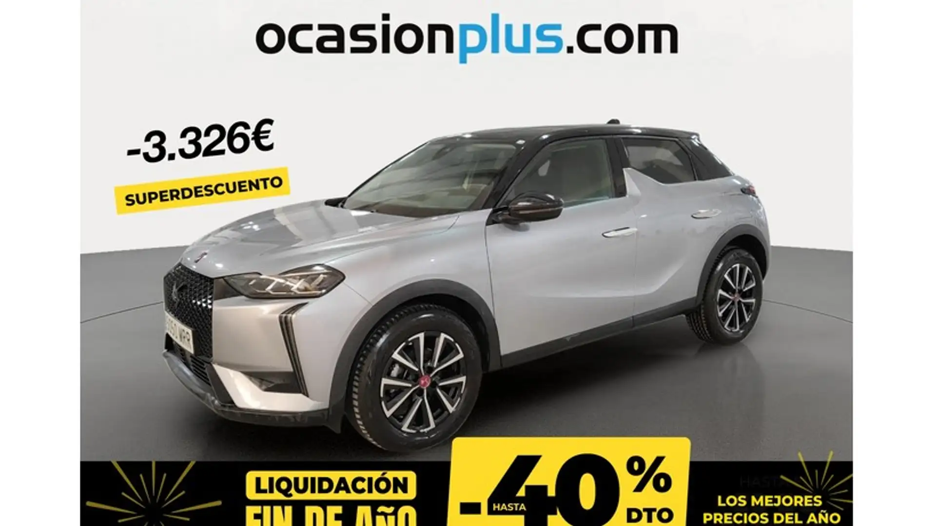DS Automobiles DS 3 1.2 PureTech S&S Performance Line 130 Gris - 1