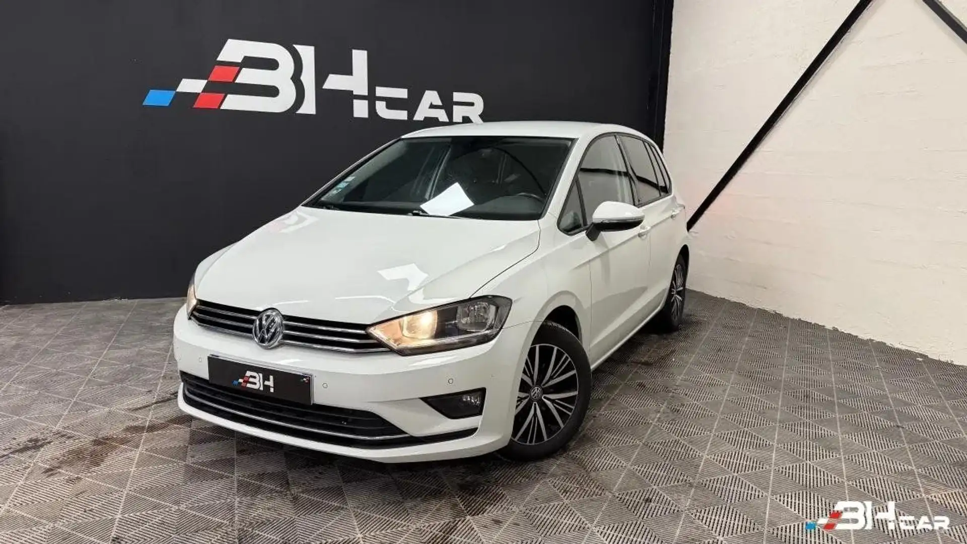 Volkswagen Golf Sportsvan 2.0 TDI 150 BLUEMOTION ALLSTAR Blanc - 1
