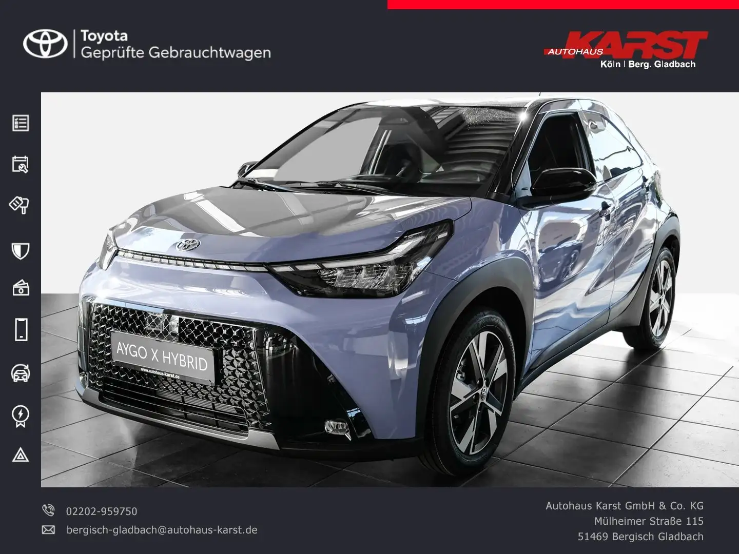 toyota aygo x