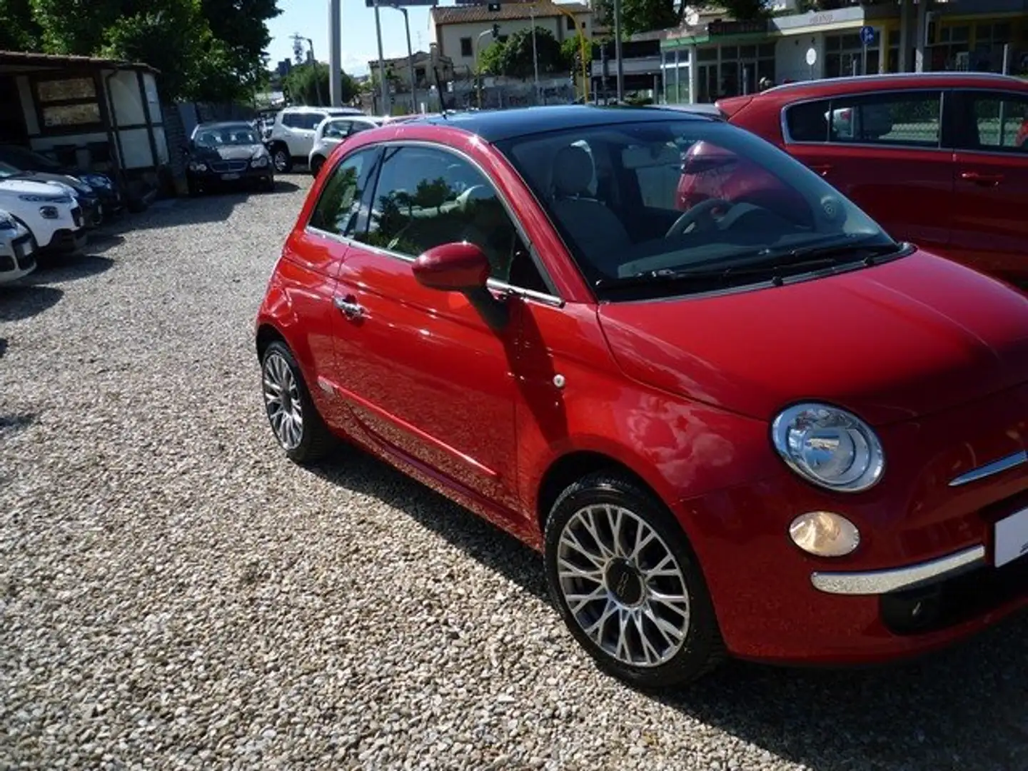 Fiat 500 500 1.2 Lounge 69cv my14 Rosso - 2