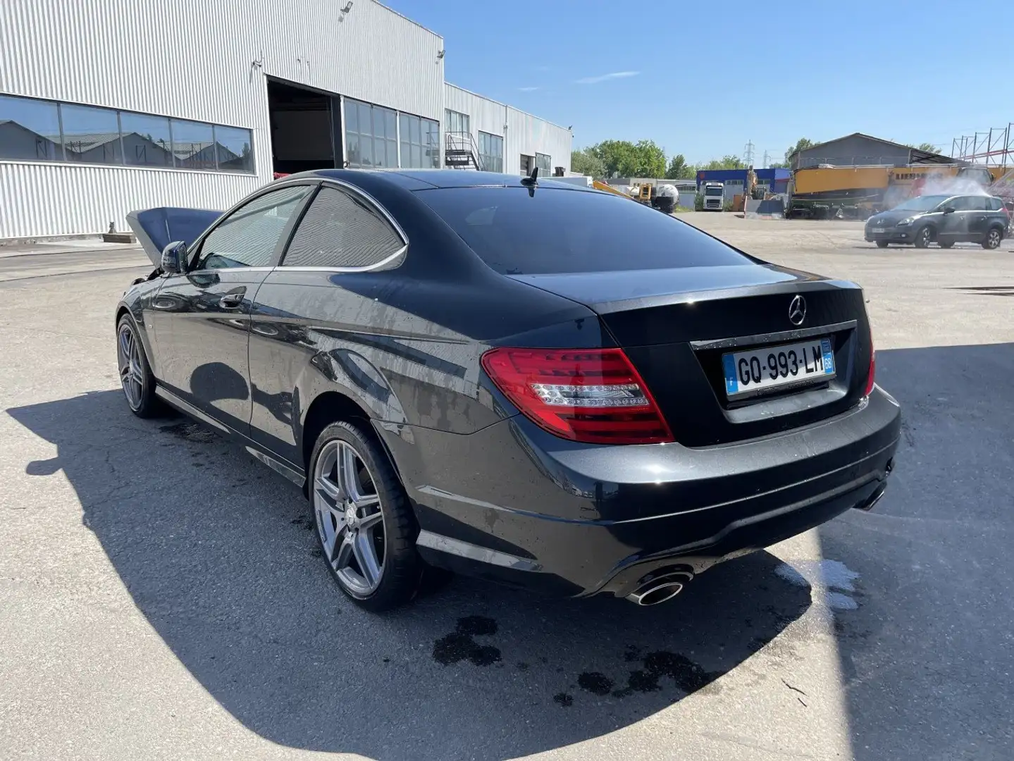Mercedes-Benz C 350 Classe C Coupé 350 BlueEfficiency Edition 1 A Fekete - 2