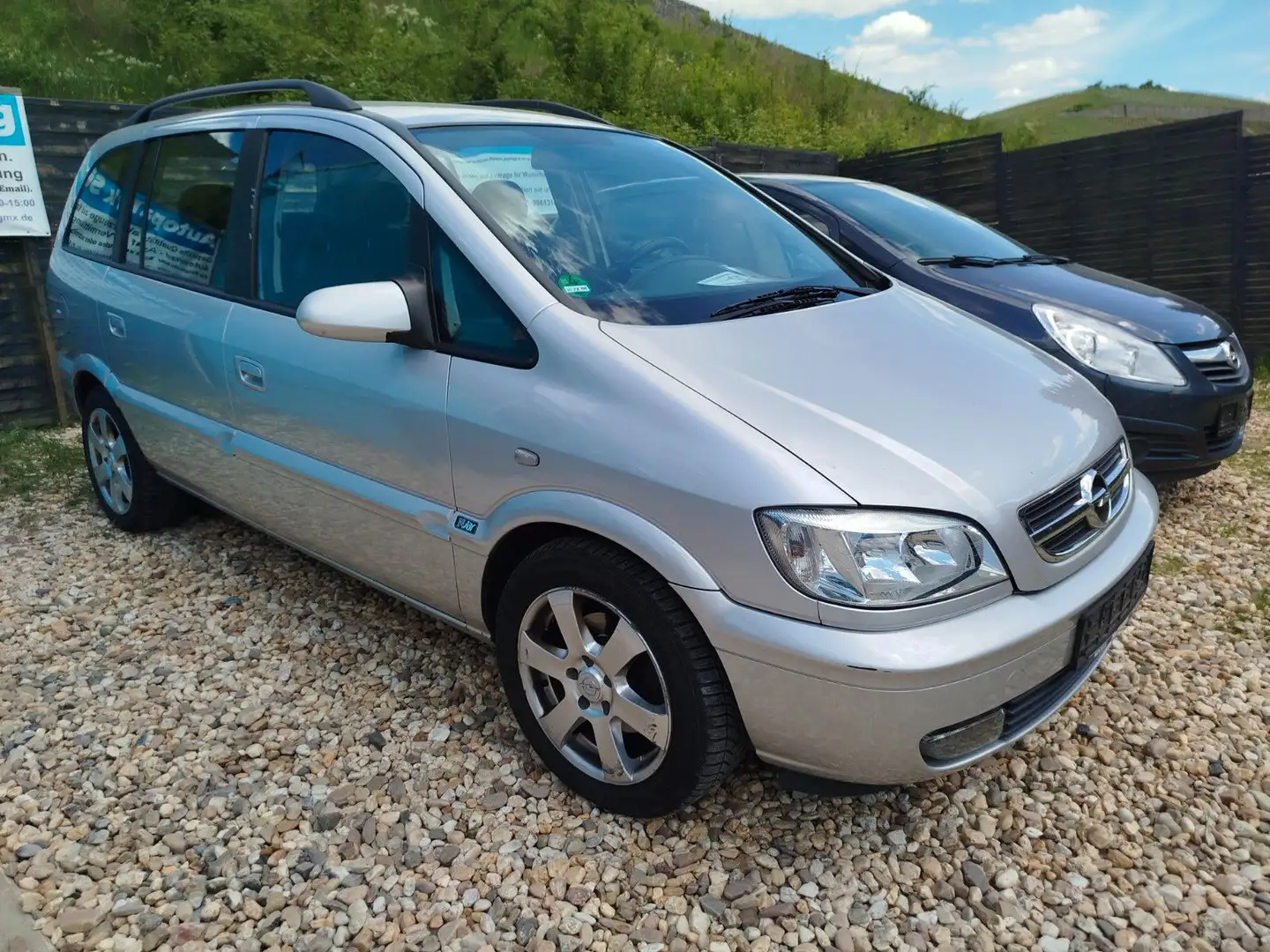 Opel Zafira A Njoy 1, 6 Style-Paket*Navi*Klima*8fach Zilver - 1