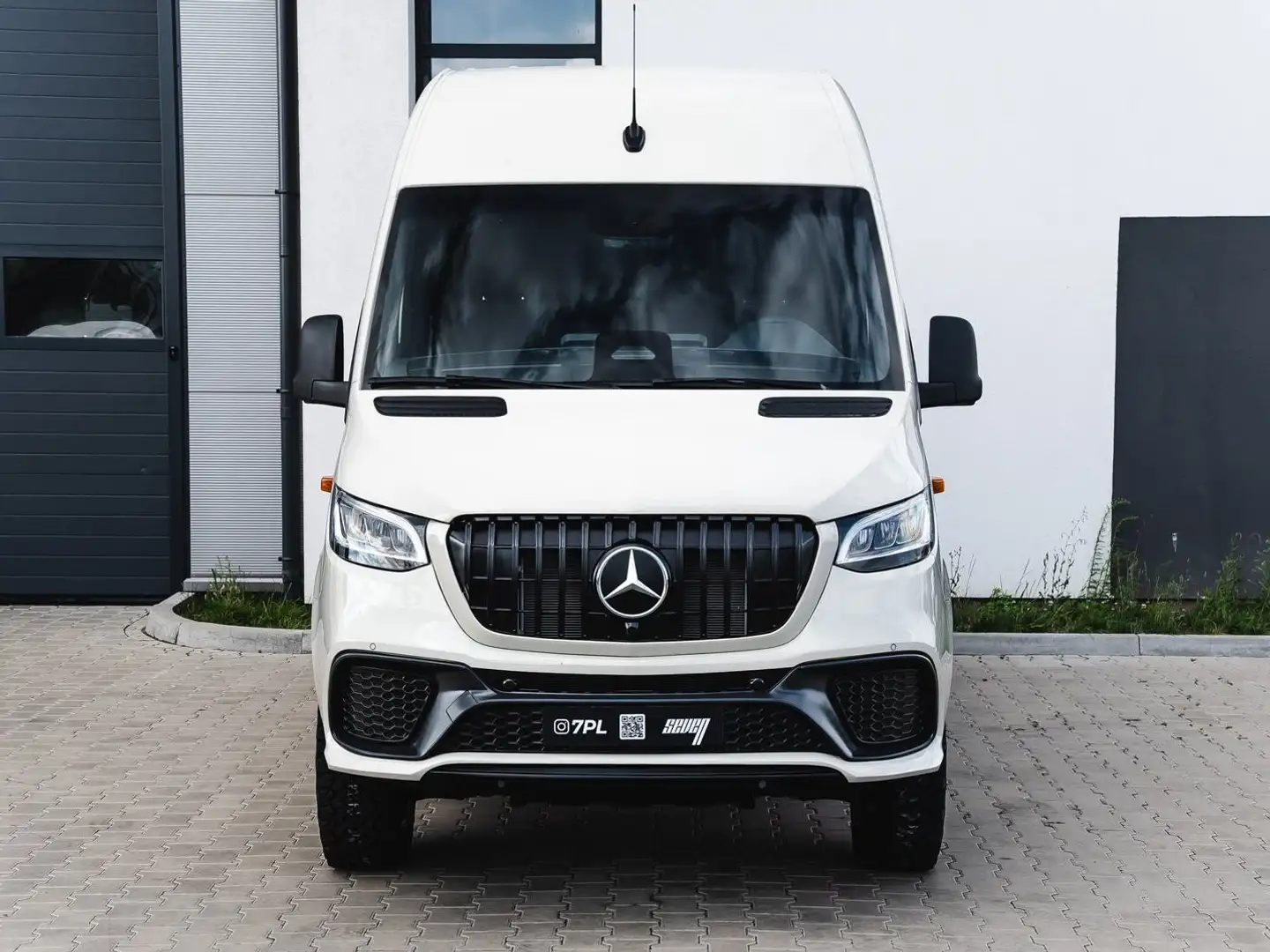 Mercedes-Benz Sprinter Sprinter 319 CDI AWD 4x4 FULL Custom Bianco - 2