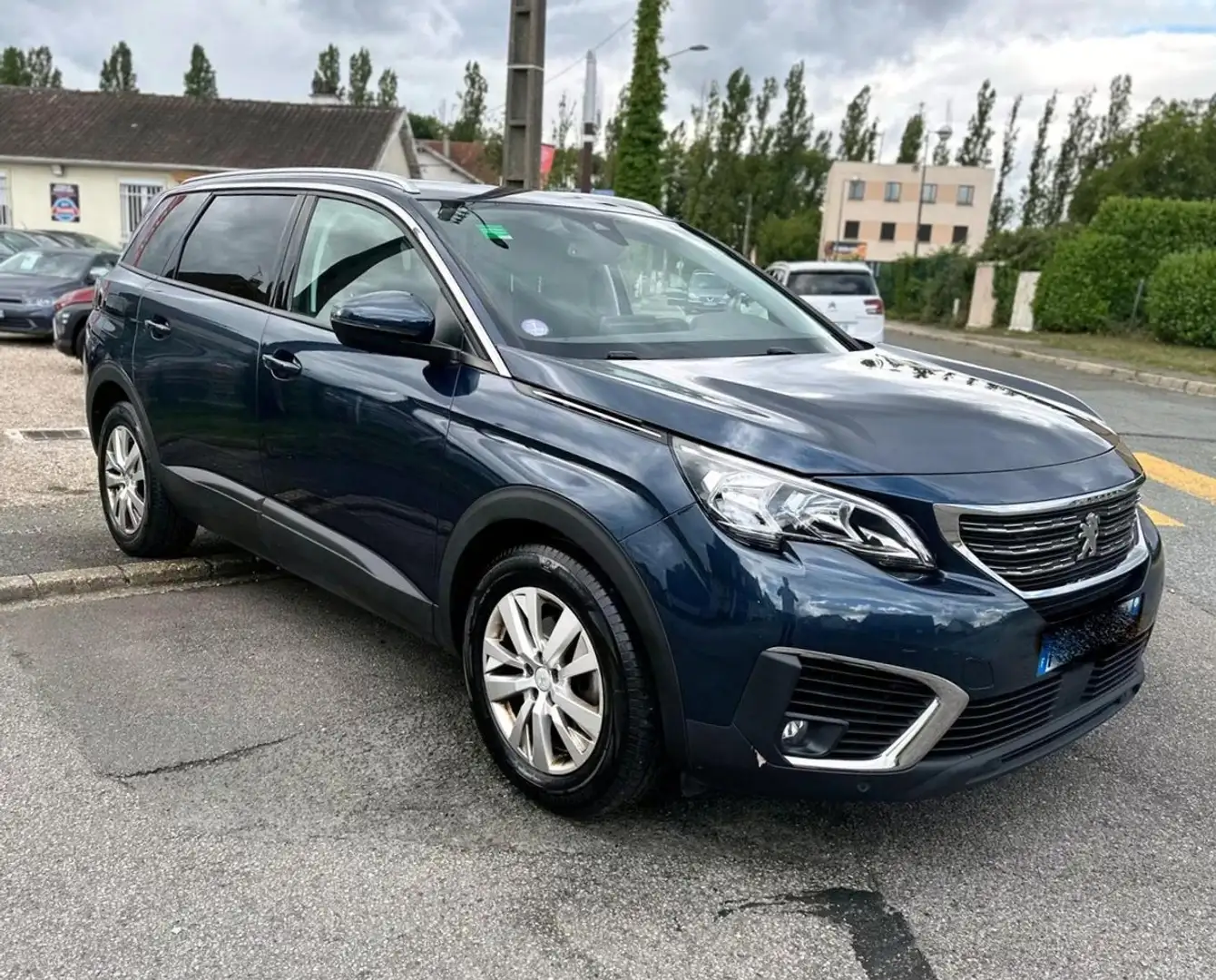 Peugeot 5008 Active Business 1.2 PT 130CV BVA8 10825HT 7 PLACES Bleu - 1