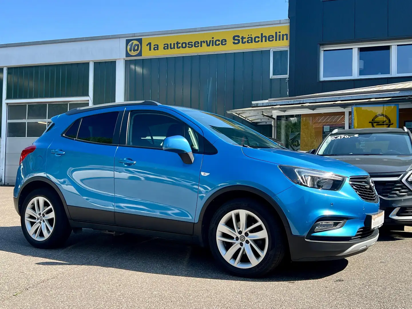 Opel Mokka X 1.6 CDTI Active,AGR,PDC,KLIMA,ALU Blau - 1