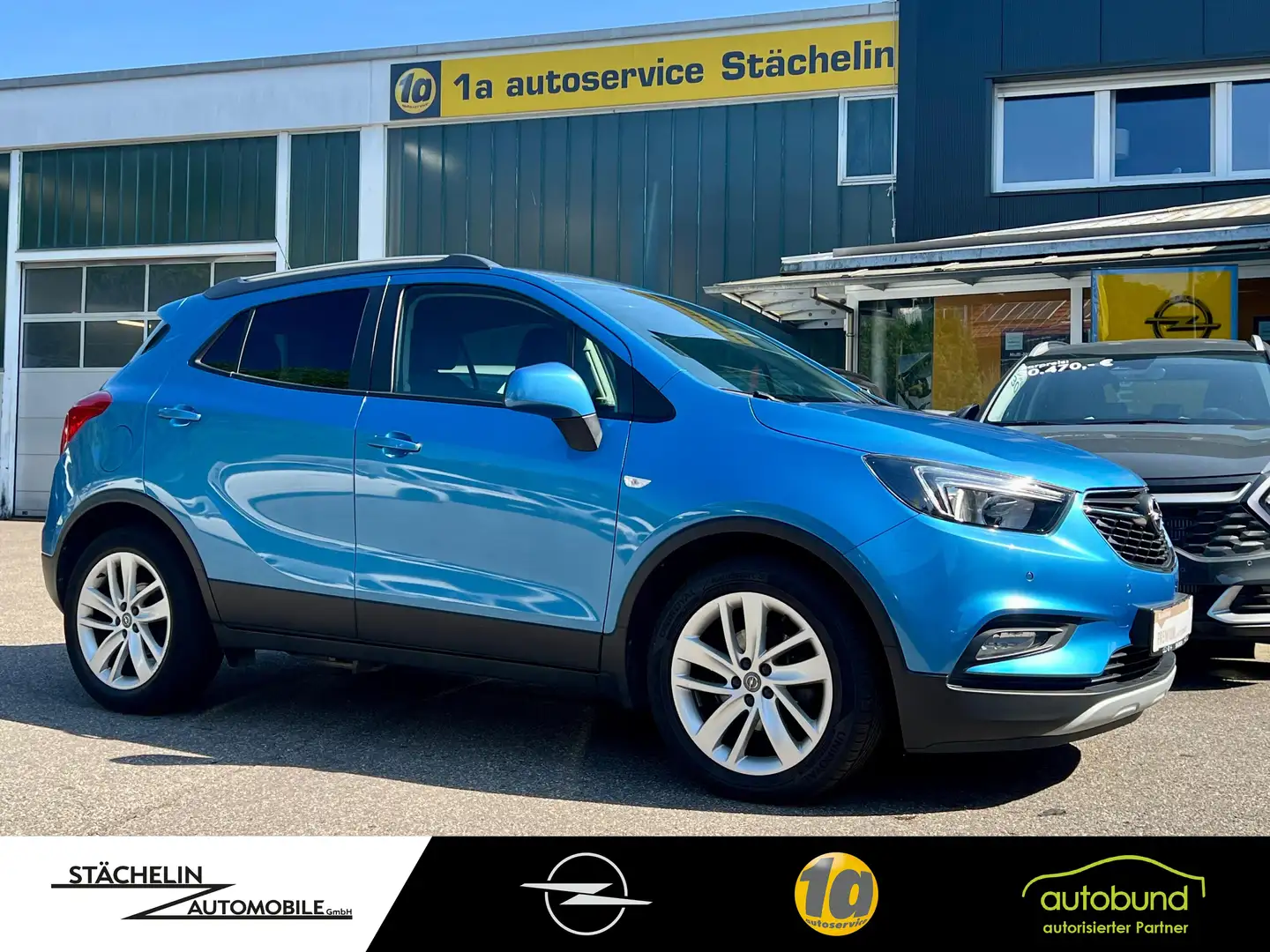Opel Mokka X 1.6 CDTI Active,AGR,PDC,KLIMA,ALU Blauw - 1