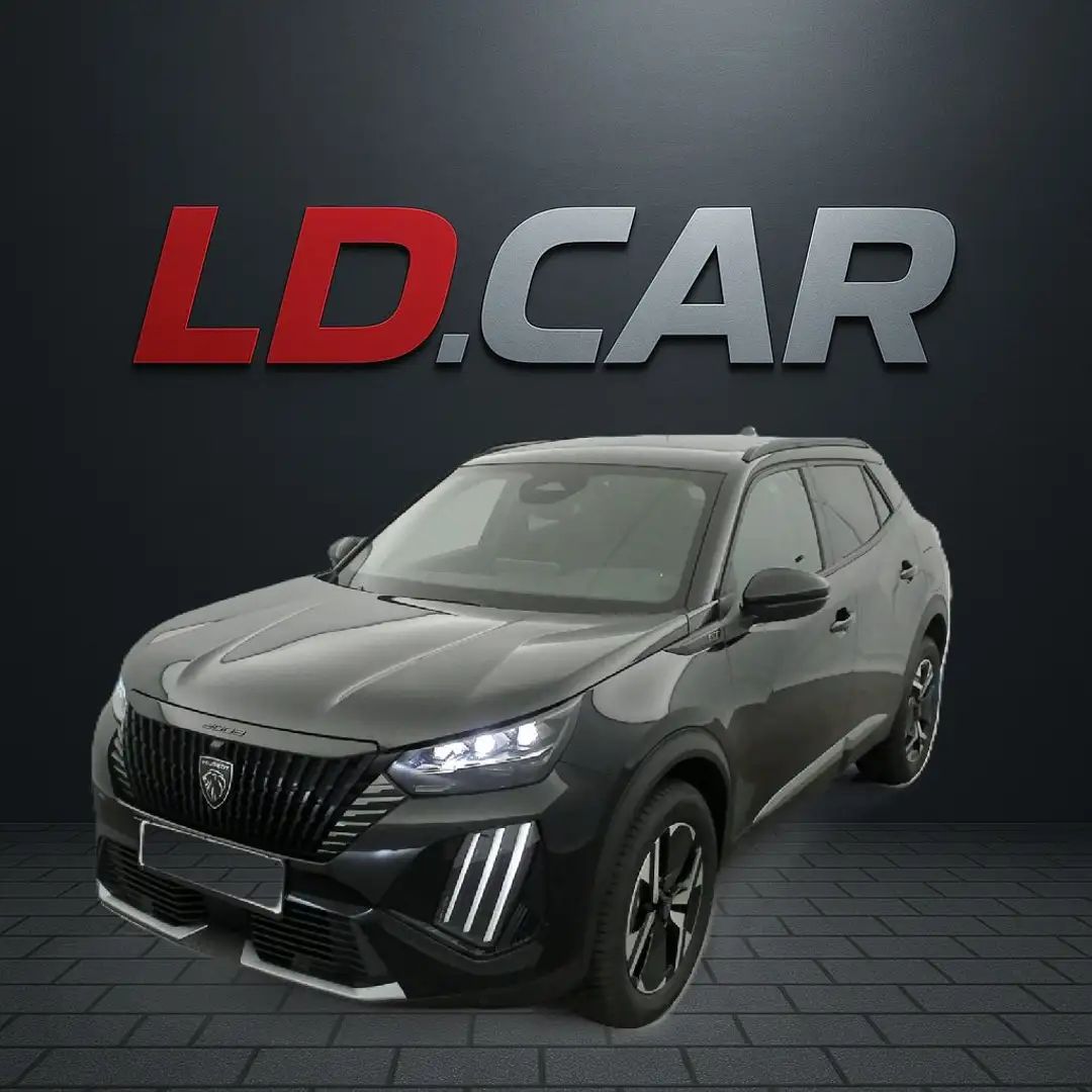 Peugeot 2008 Hybrid 145 e-DCS6 GT +winter pack+vision&navi Zwart - 1