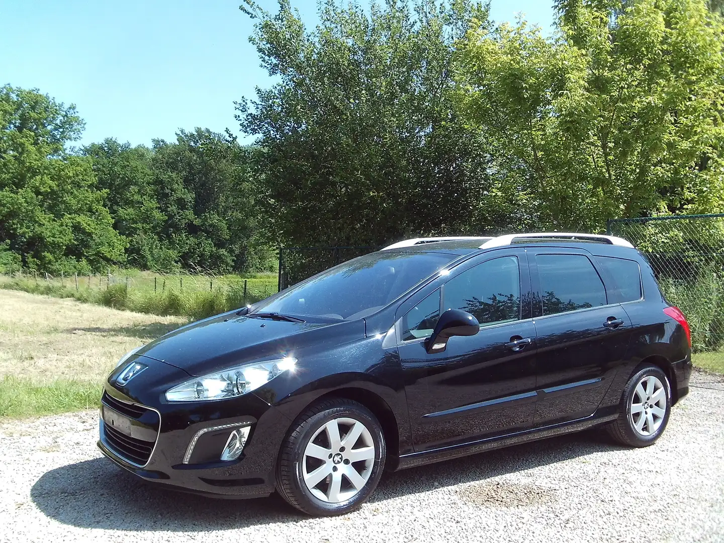 Peugeot 308 SW  Benzine 120PK 1.6cc Pano-dak OHB 1ste hand Zwart - 2