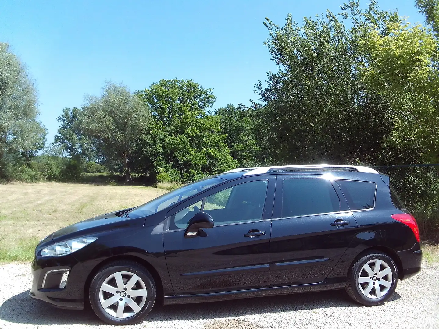 Peugeot 308 SW  Benzine 120PK 1.6cc Pano-dak OHB 1ste hand Zwart - 1