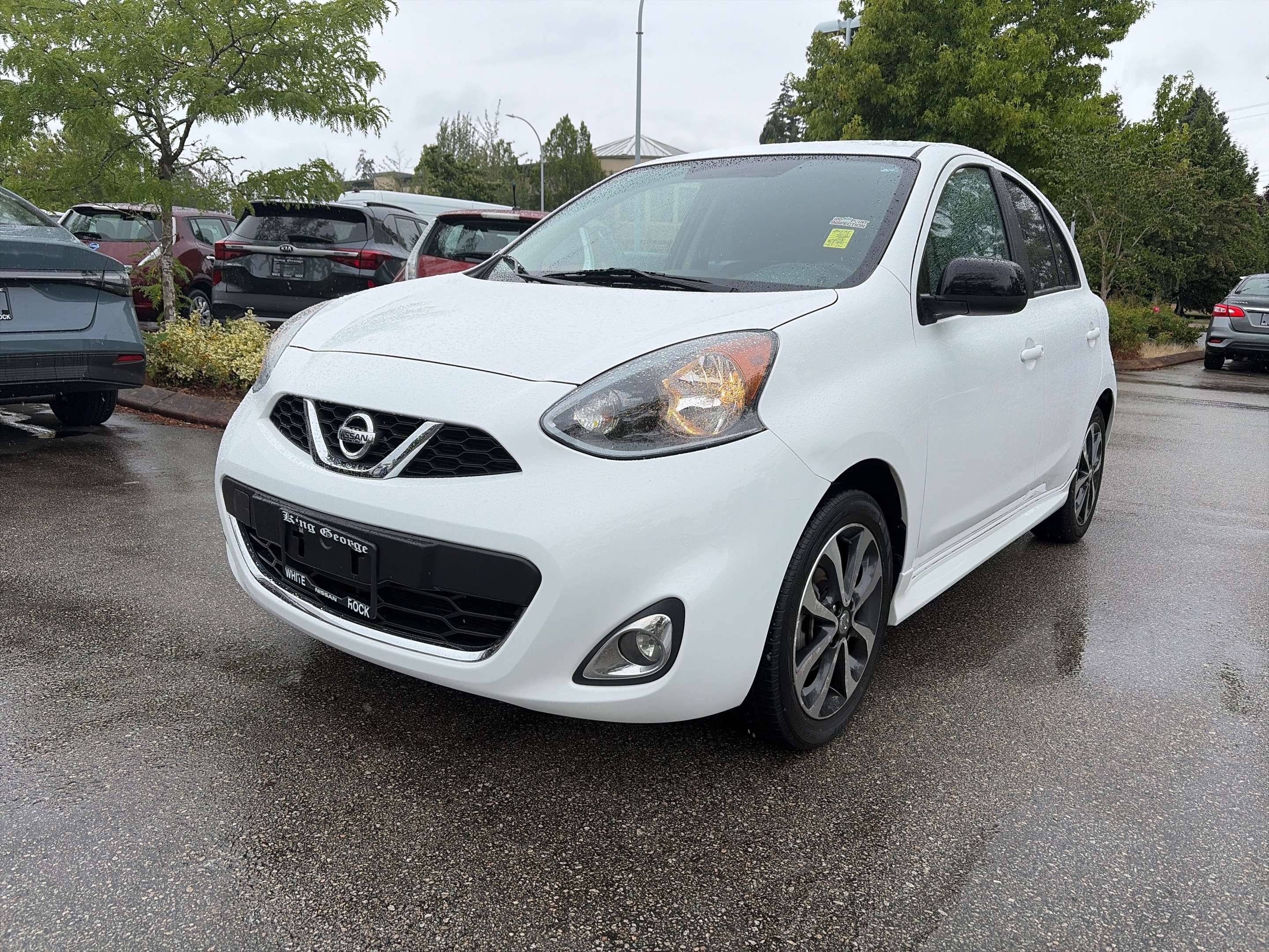 White 2015 Nissan Micra Hatchback Automatic