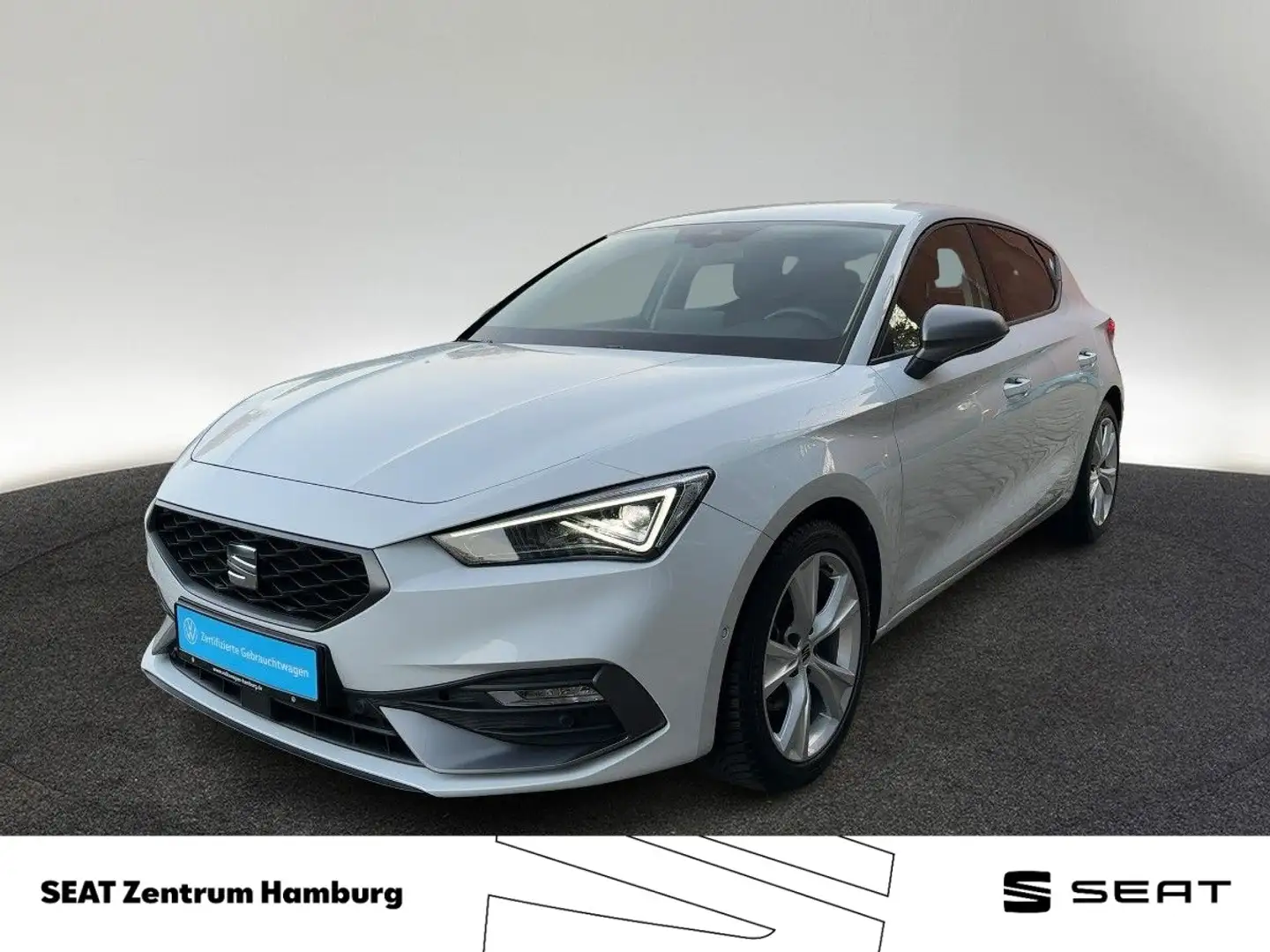 SEAT Leon 1.5 eTSI FR DSG Navi ACC CarPlay MatrixLED Weiß - 1