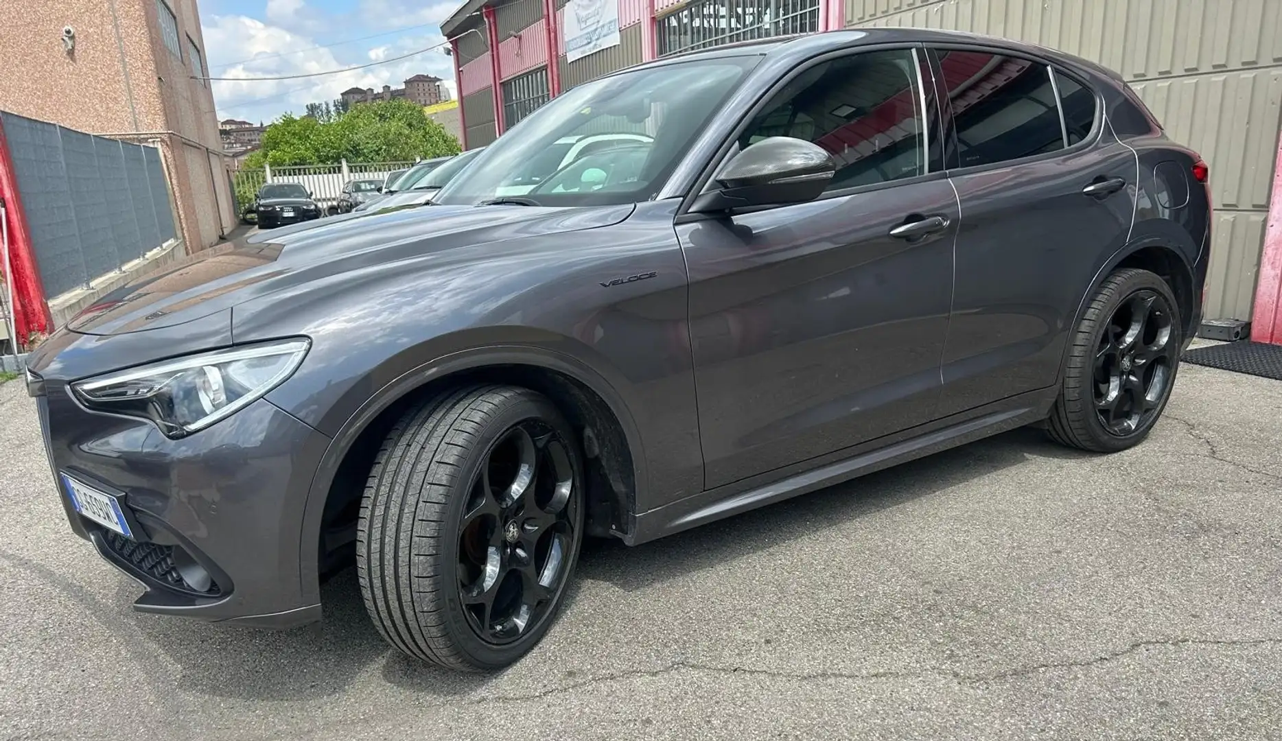 Alfa Romeo Stelvio Stelvio 2.2 t Veloce Q4 210cv auto PREZZO REALE Grigio - 1
