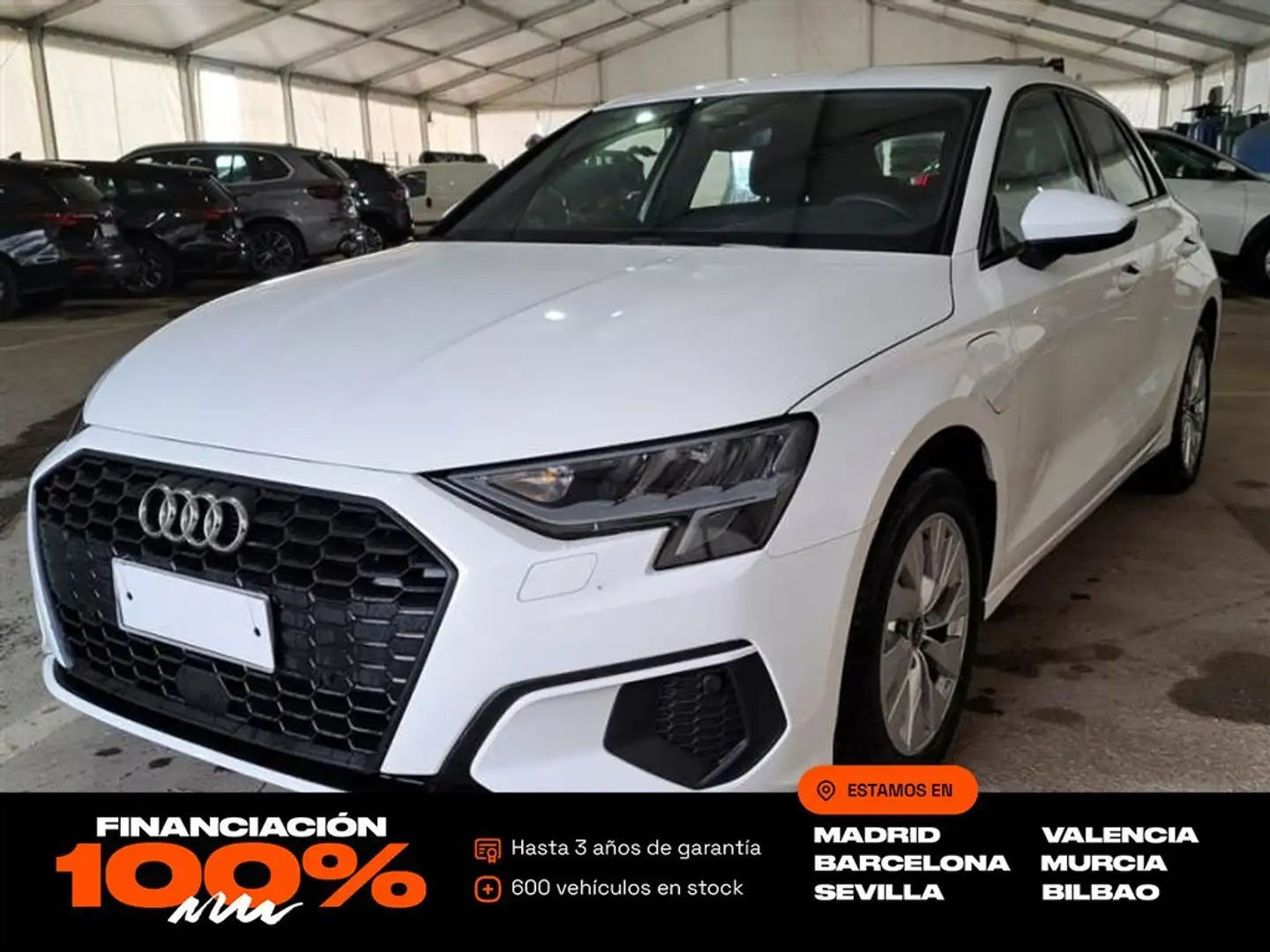 Audi A3 Sportback Advanced 40 TFSI e 150kW S tro Blanc - 1