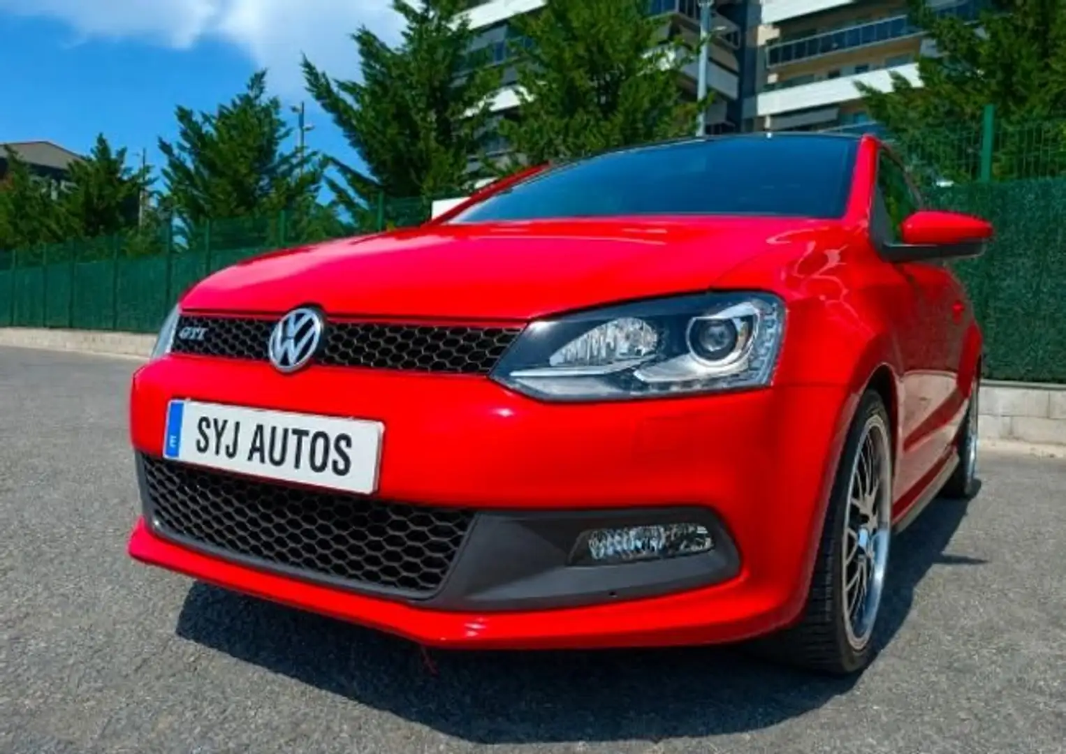 Volkswagen Polo 1.4TSI GTI DSG Rojo - 1