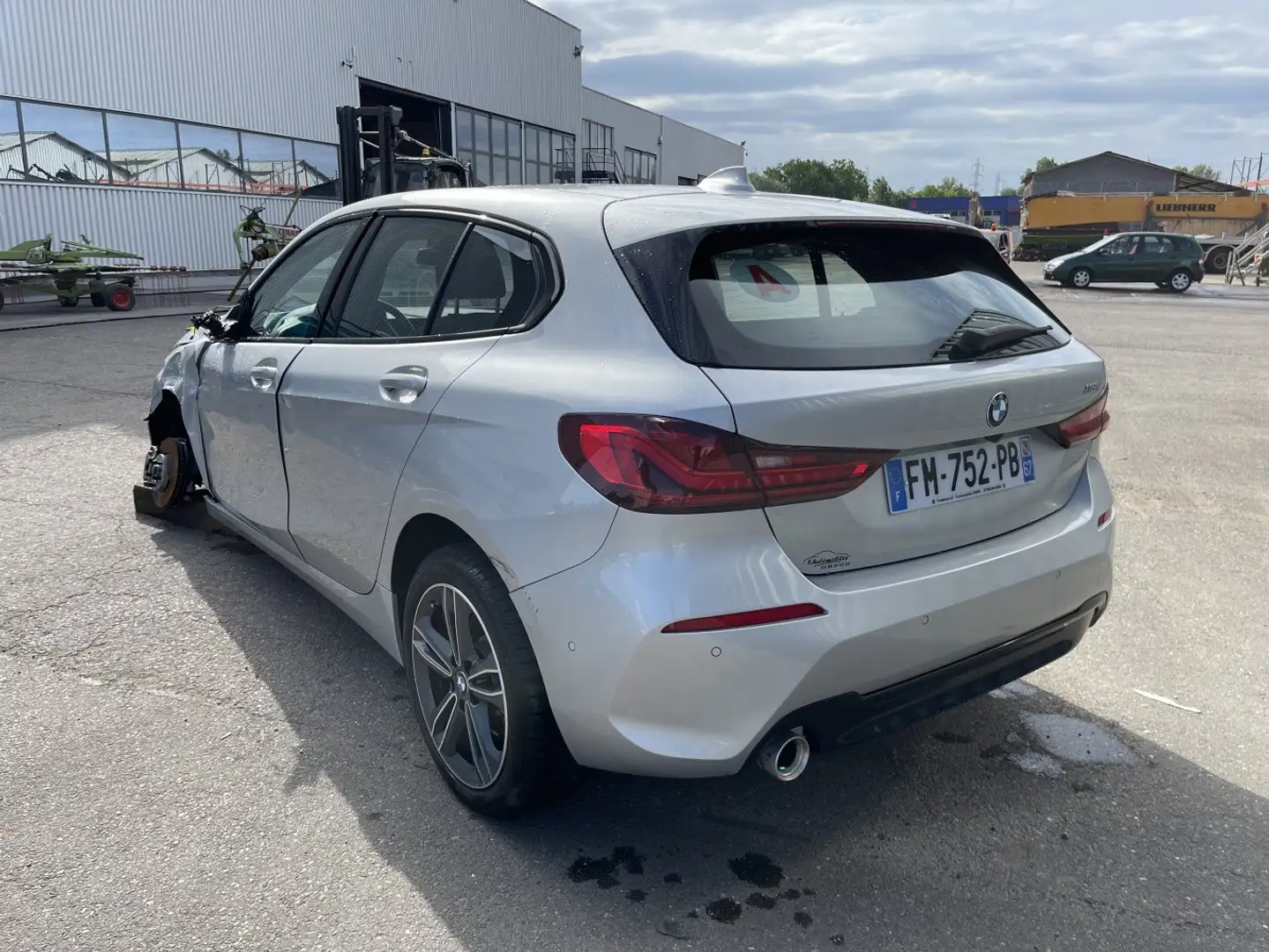 BMW 118 118i 140 ch Edition Sport Grijs - 2