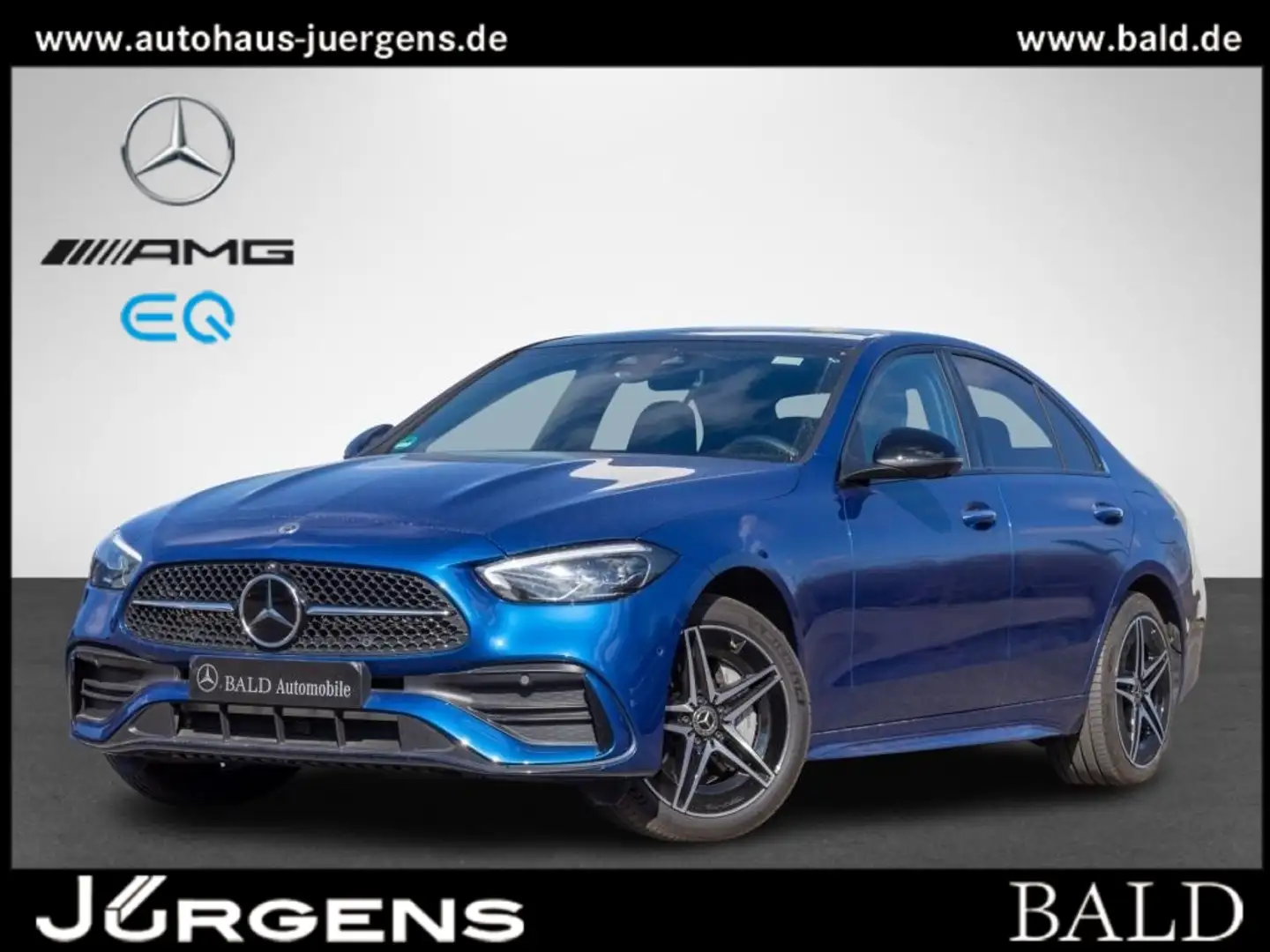 Mercedes-Benz C 300 e AMG/Wide/LED/Pano/360/Memory/Night/18" Blau - 2