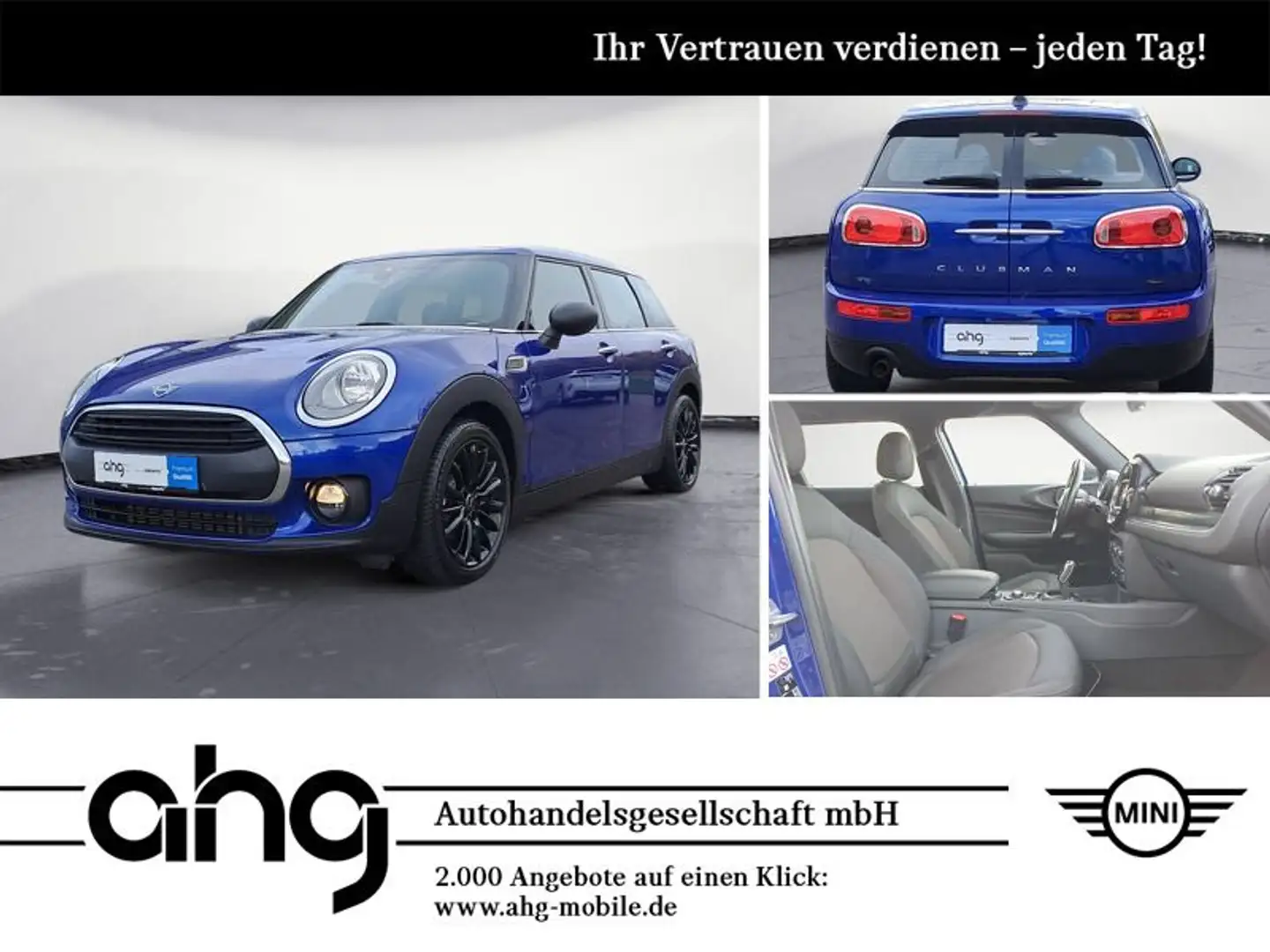 MINI One Clubman Clubman One Mini Yours Trim Klimaaut. PDC hinten Azul - 1