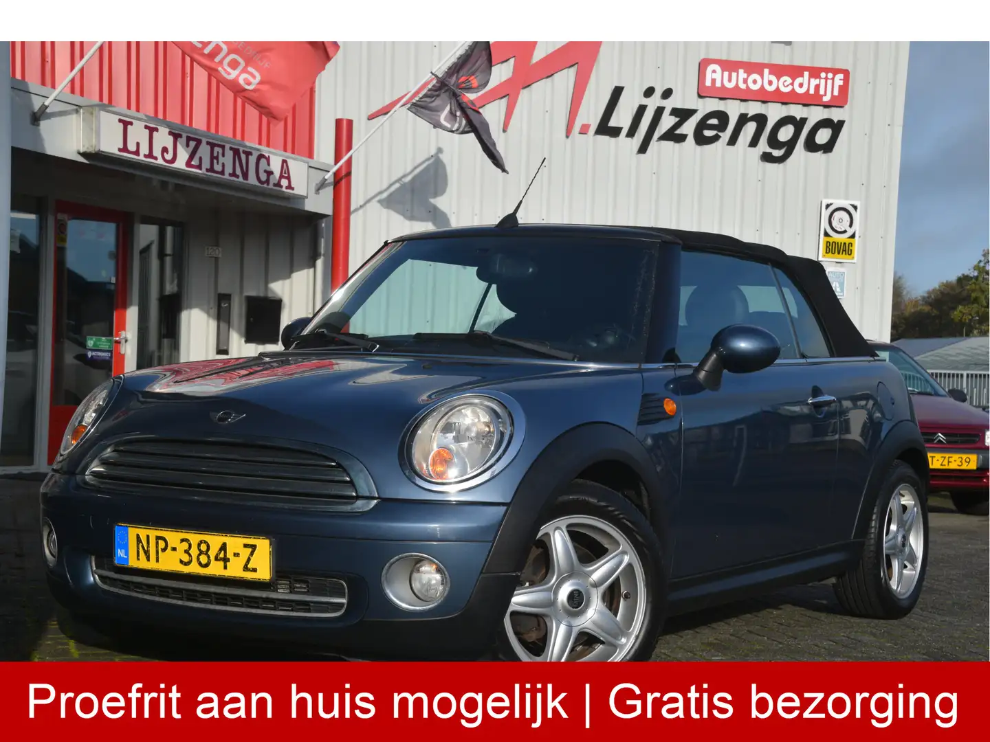 MINI Cooper Cabrio Mini 1.6 Radio/CD | LMV | CV Blauw - 1