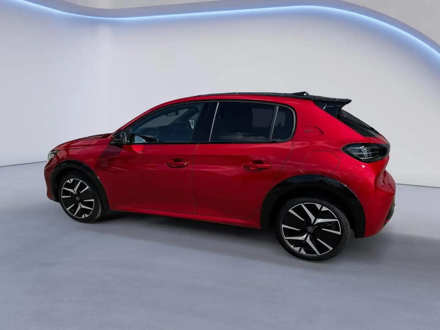 Peugeot 208 1.2 Hybrid 145 GT Volle Ausstattung Rot - 2