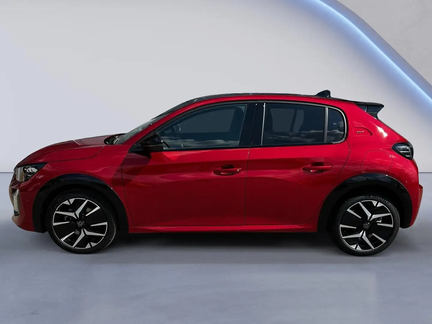 Peugeot 208 1.2 Hybrid 145 GT Volle Ausstattung Rot - 1