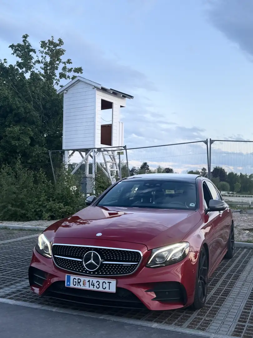 Mercedes-Benz E 43 AMG 4MATIC Aut. Rot - 1