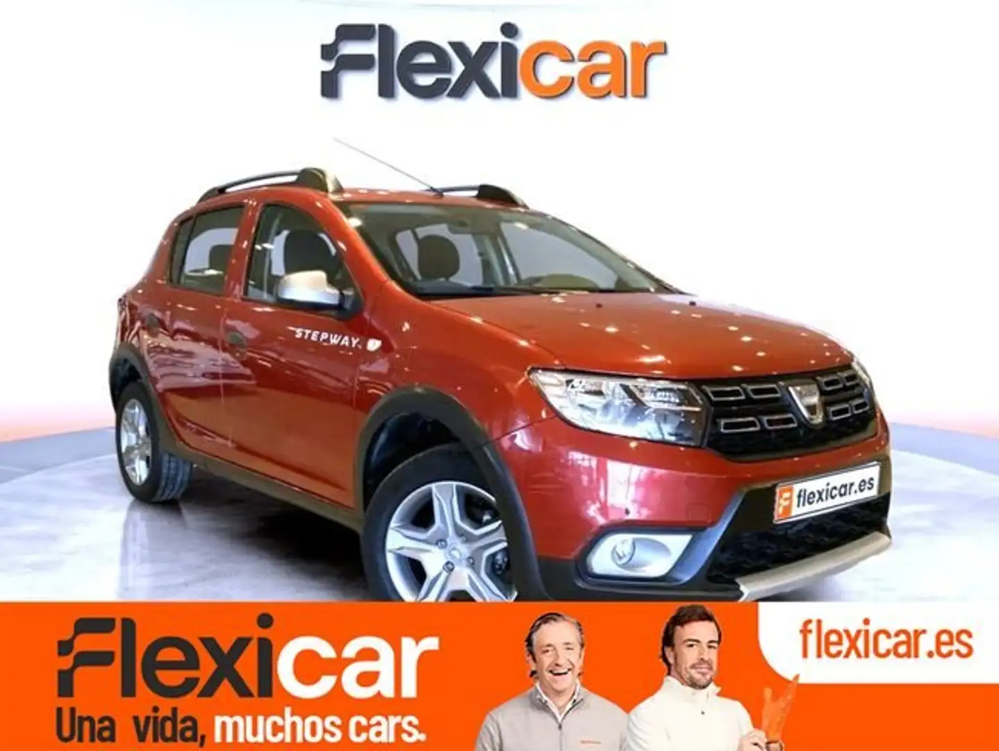 Dacia Sandero Stepway+Comfort+TCE+66kW+%2890CV%29+-+18 Rojo - 1