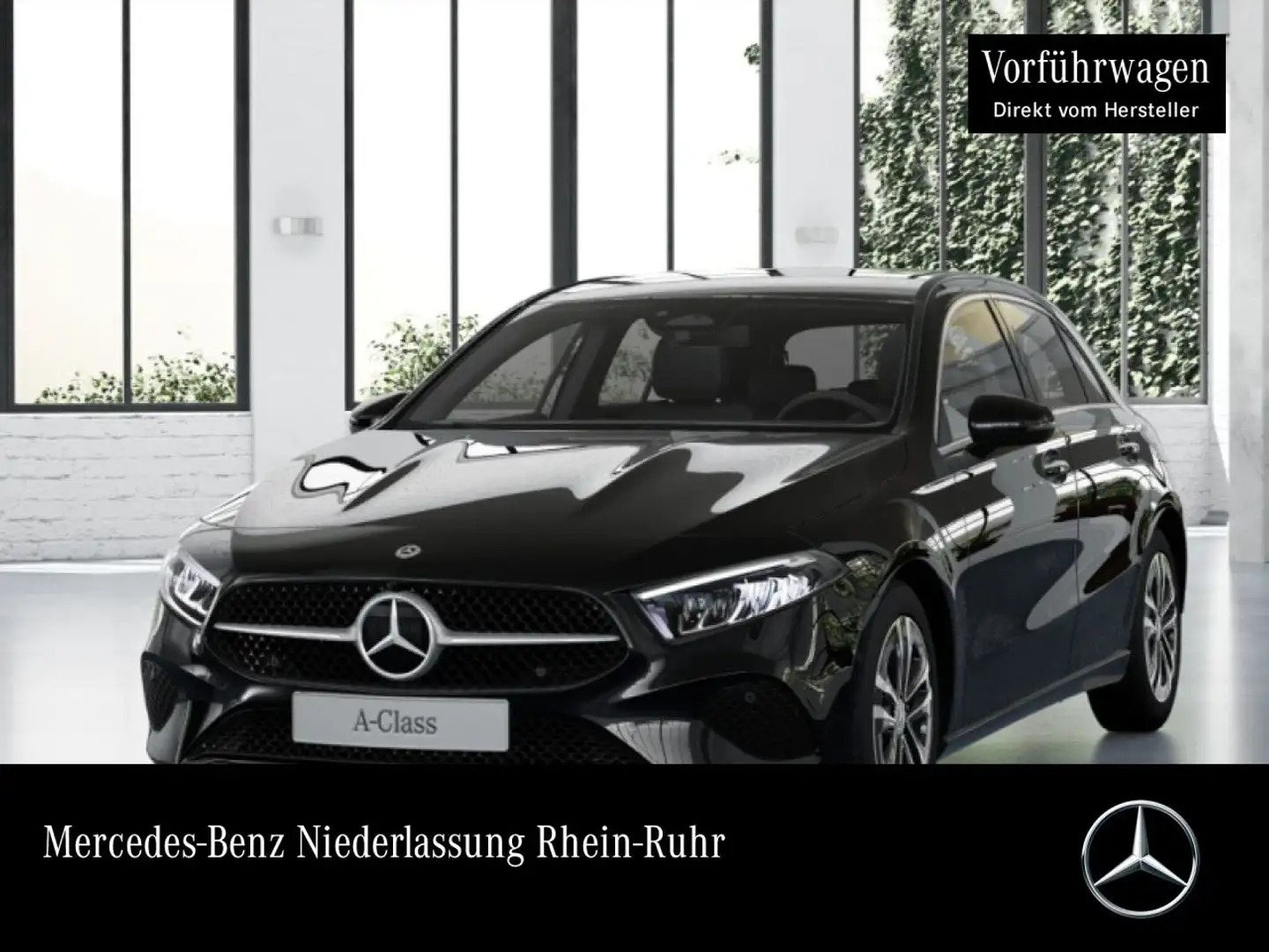 Mercedes-Benz A 180 PROGRESSIVE+AHK+LED+KAMERA+TOTW+KEYLESS+7G Schwarz - 1