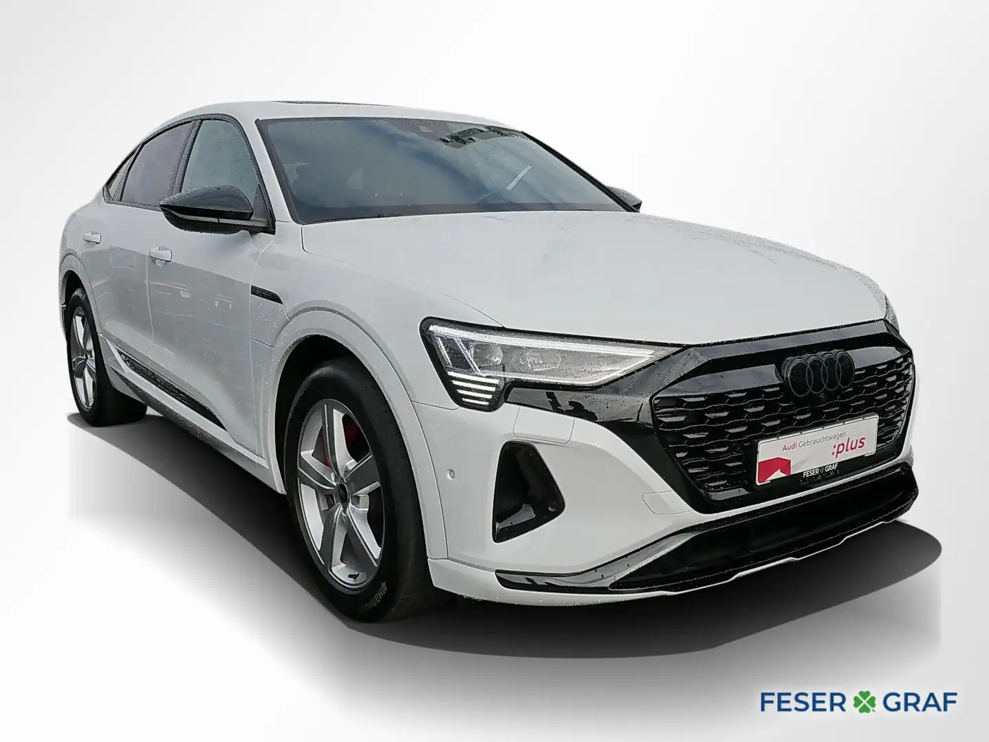 Audi Q8 e-tron Sportback 55 qu. S line Int. AHK Matrix Pano Alb - 2