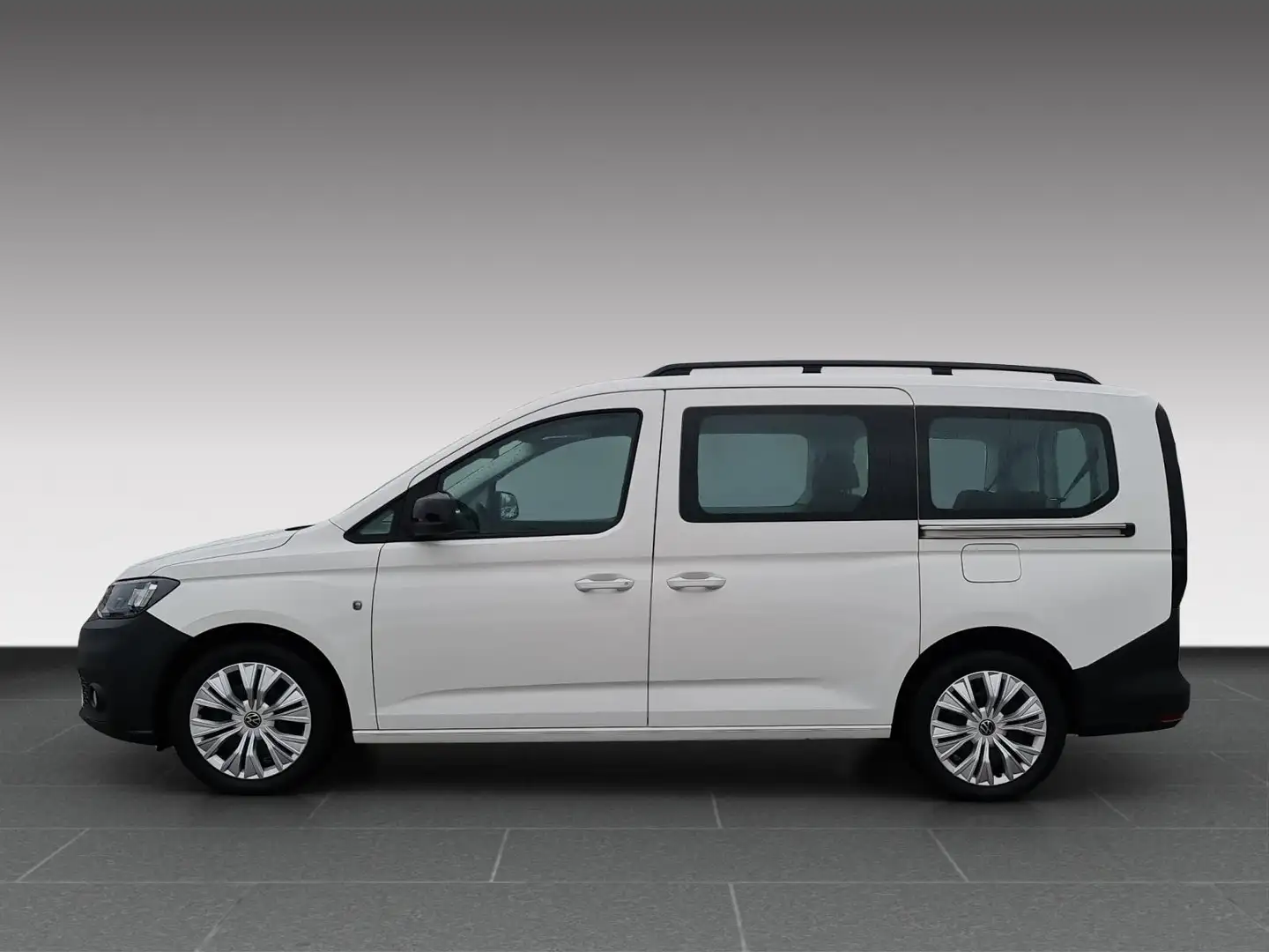 Volkswagen Caddy Basis Maxi 1.5 TGI bivalent, Benzin / CNG Weiß - 2