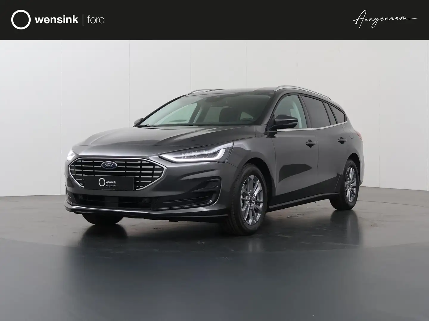 Ford Focus Wagon 1.0 EcoBoost Hybrid Titanium | Navigatie | C Grijs - 1