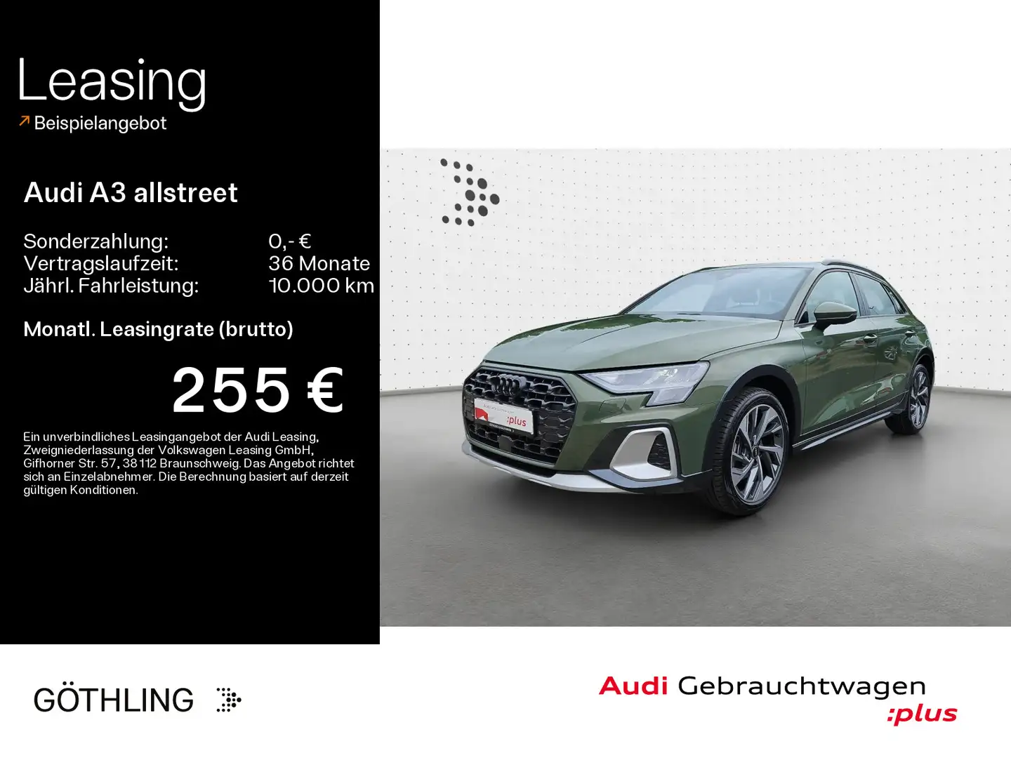 Audi A3 35 TFSI*LED*Virtual*Navi+*ACC*Assis Grün - 1