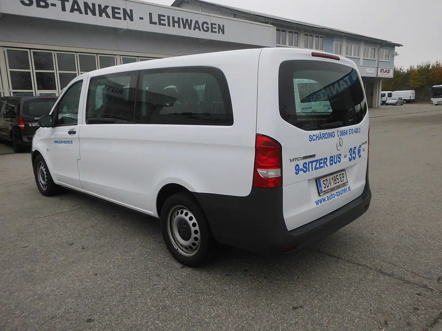 Mercedes-Benz Vito Tourer Pro 114 BlueTEC extralang Aut. Weiß - 2