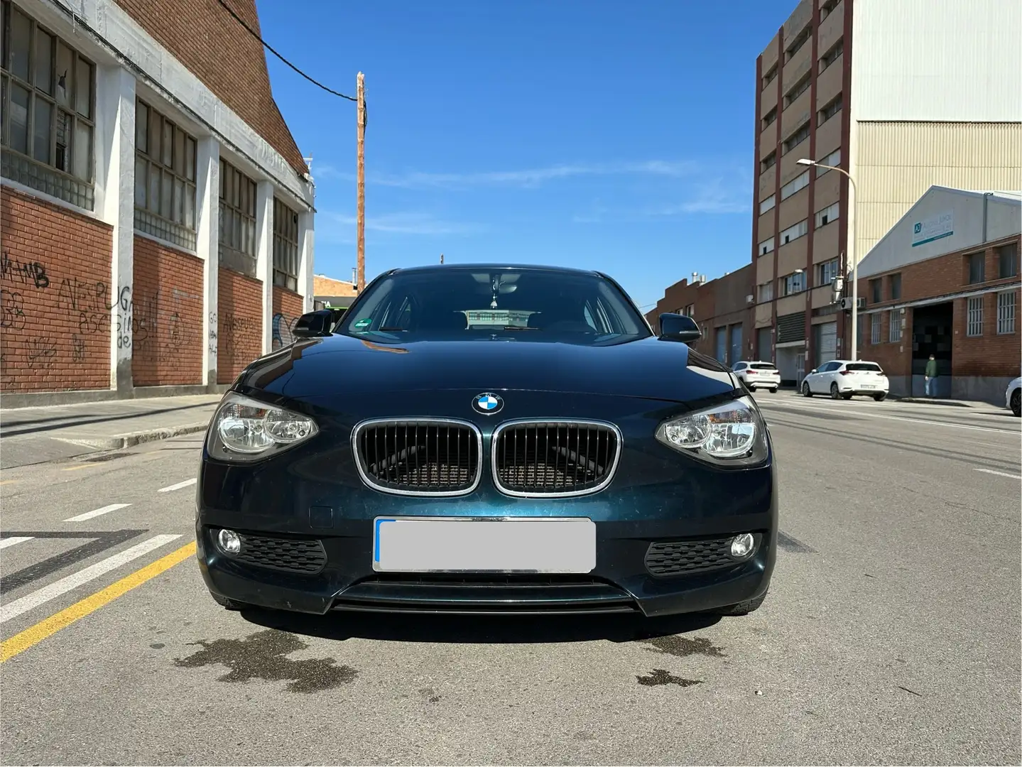 BMW 116 Serie 1 Azul - 1