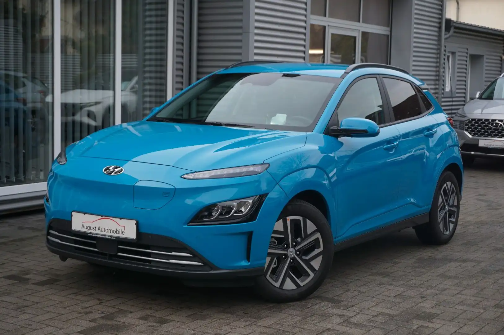 Hyundai KONA Trend 3Phasen Navi AssPak Lenk+SHZ HUD Kame Bleu - 2