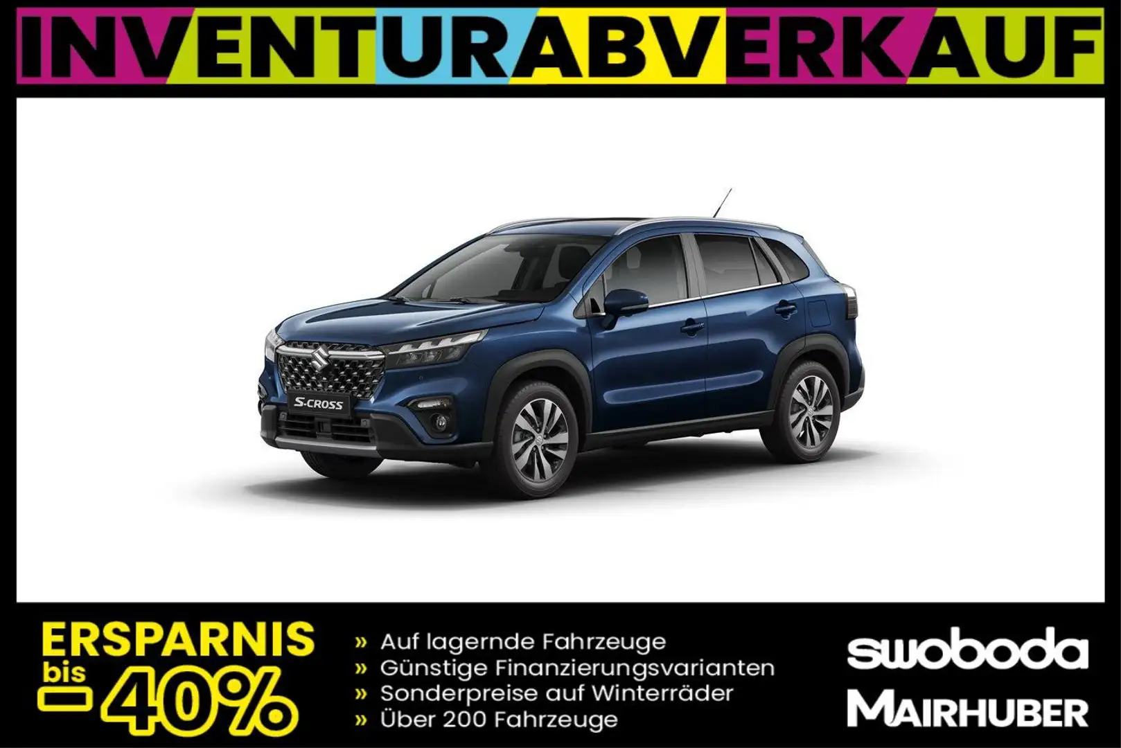 Suzuki S-Cross 1,4 Hybrid ALLGRIP flash Blau - 1