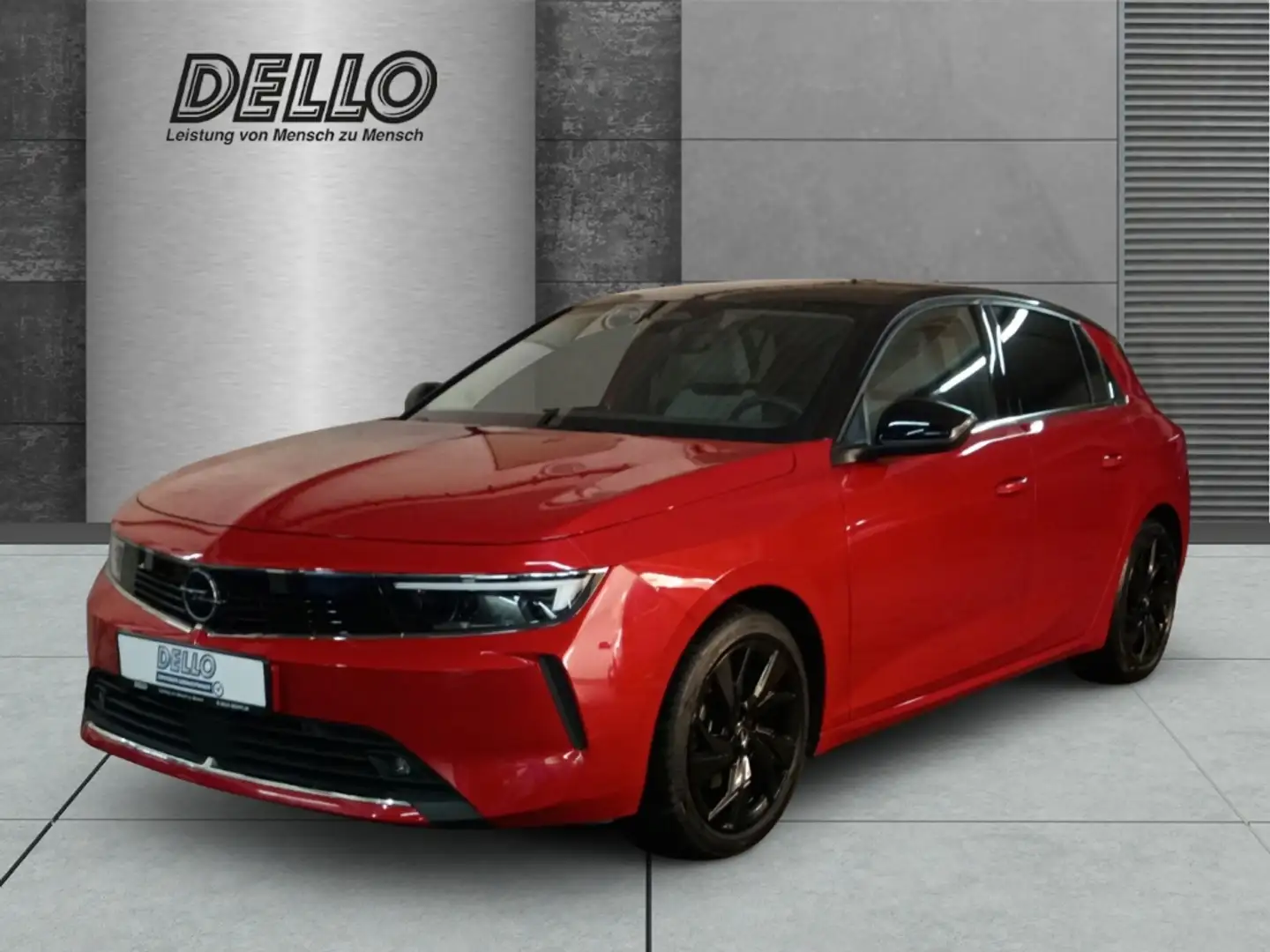 Opel Astra GS Line 1.2 Turbo EU6d L 5T BUSI ELEG Digitales Co Rood - 1