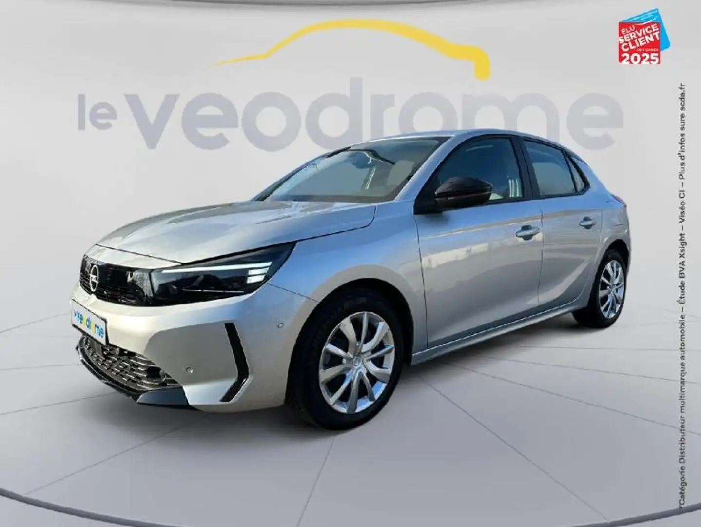 Opel Corsa 1.2 Turbo 100ch Gris - 1